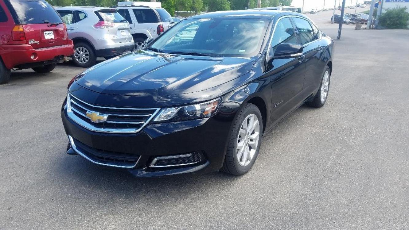 2018 Chevrolet Impala LT (2G1105S3XJ9) with an 3.6L V6 DOHC 24V engine, 6A transmission, located at 2015 Cambell Street, Rapid City, SD, 57701, (605) 342-8326, 44.066433, -103.191772 - CREDIT UNION FINANCING AVAILABLE WITH APPROVED CREDIT - Photo #1