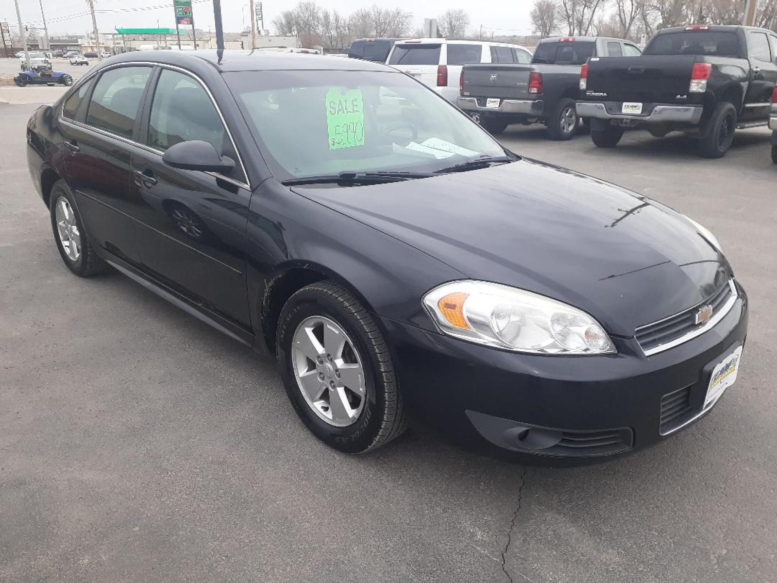 2011 Chevrolet Impala LT (2G1WG5EK3B1) with an 3.5L V6 OHV 16V FFV engine, 4-Speed Automatic transmission, located at 2015 Cambell Street, Rapid City, SD, 57701, (605) 342-8326, 44.066433, -103.191772 - CARFAX AVAILABLE - Photo #2
