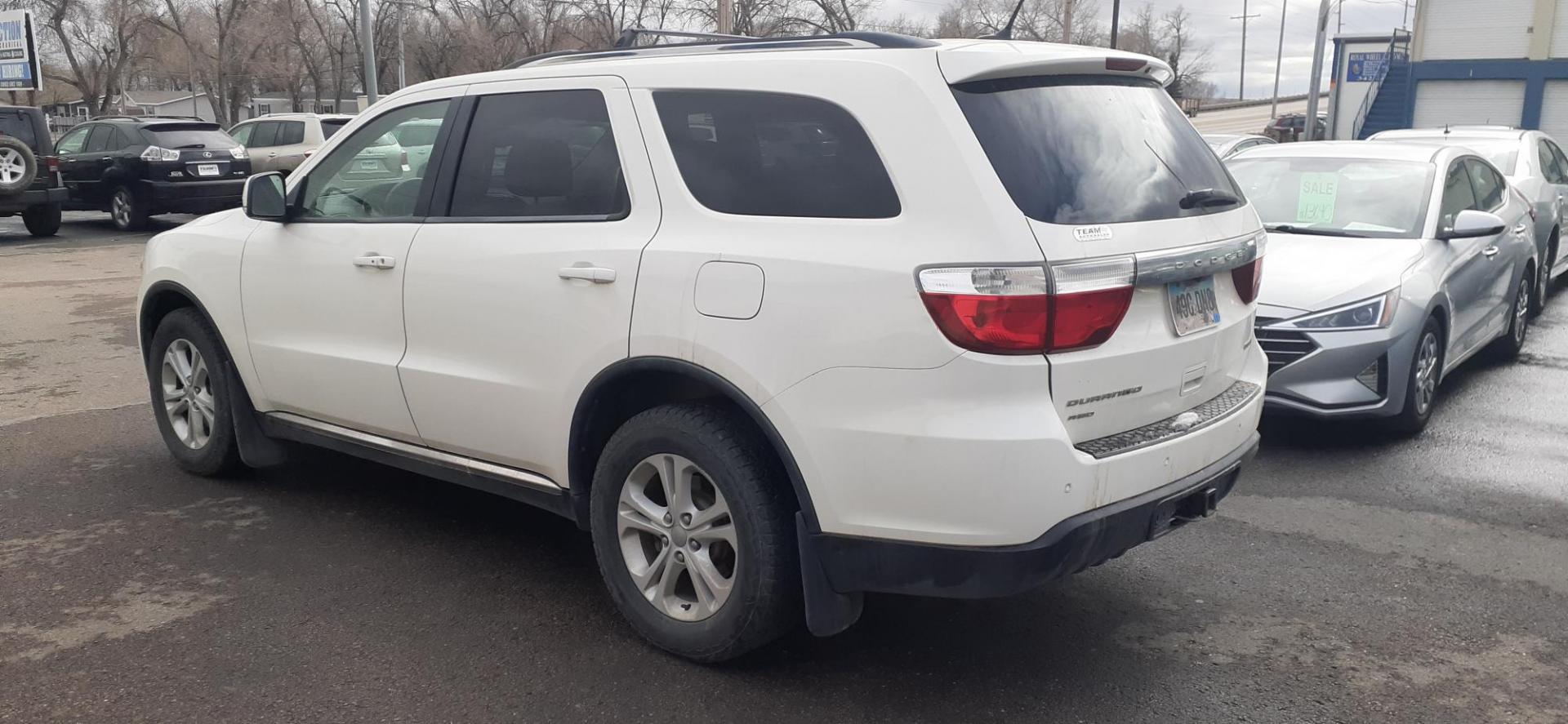 2012 Dodge Durango Crew AWD (1C4RDJDGXCC) with an 3.6L V6 DOHC 24V engine, 5-Speed Automatic transmission, located at 2015 Cambell Street, Rapid City, SD, 57701, (605) 342-8326, 44.066433, -103.191772 - CARFAX AVAILABLE - Photo#1