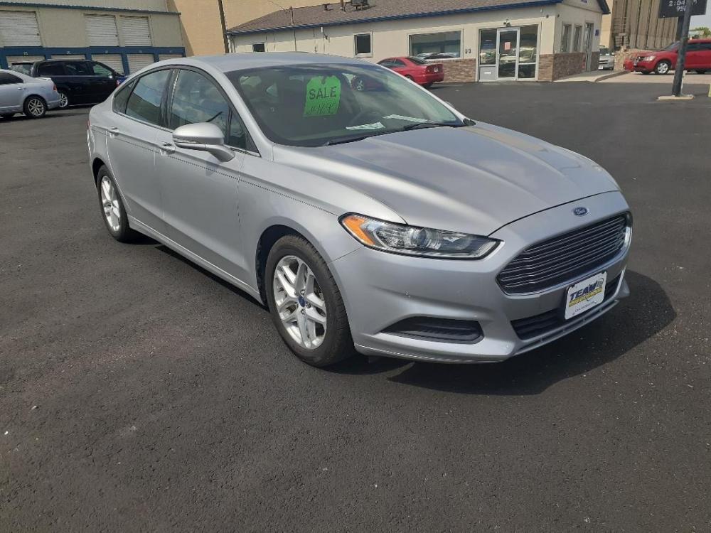 2013 Ford Fusion SE (3FA6P0HR8DR) with an 1.6L L4 DOHC 16V engine, located at 2015 Cambell Street, Rapid City, SD, 57701, (605) 342-8326, 44.066433, -103.191772 - CARFAX AVAILABLE - Photo #1