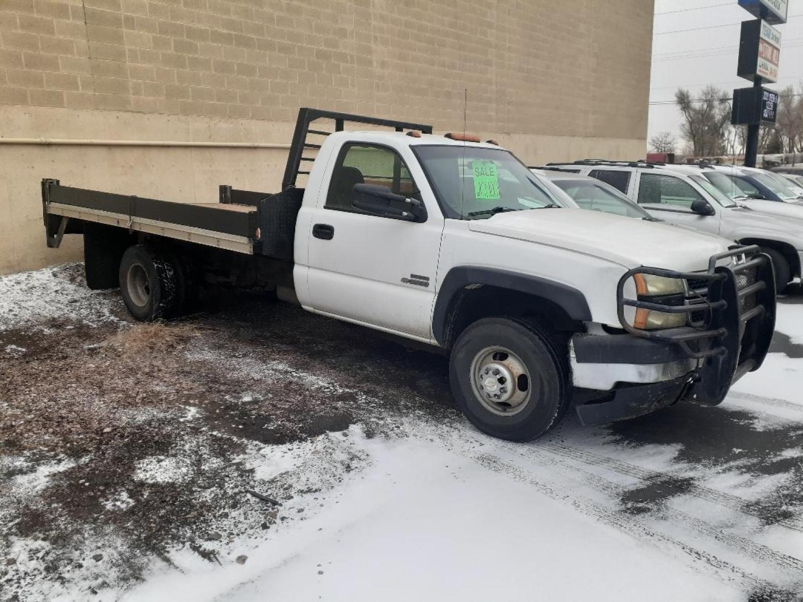 2006 Chevrolet Silverado 3500 Regular Cab 2WD (1GBJC34D56E) with an 6.6L V8 OHV 32V TURBO DIESEL engine, located at 2015 Cambell Street, Rapid City, SD, 57701, (605) 342-8326, 44.066433, -103.191772 - CARFAX AVAILABLE - Photo #0