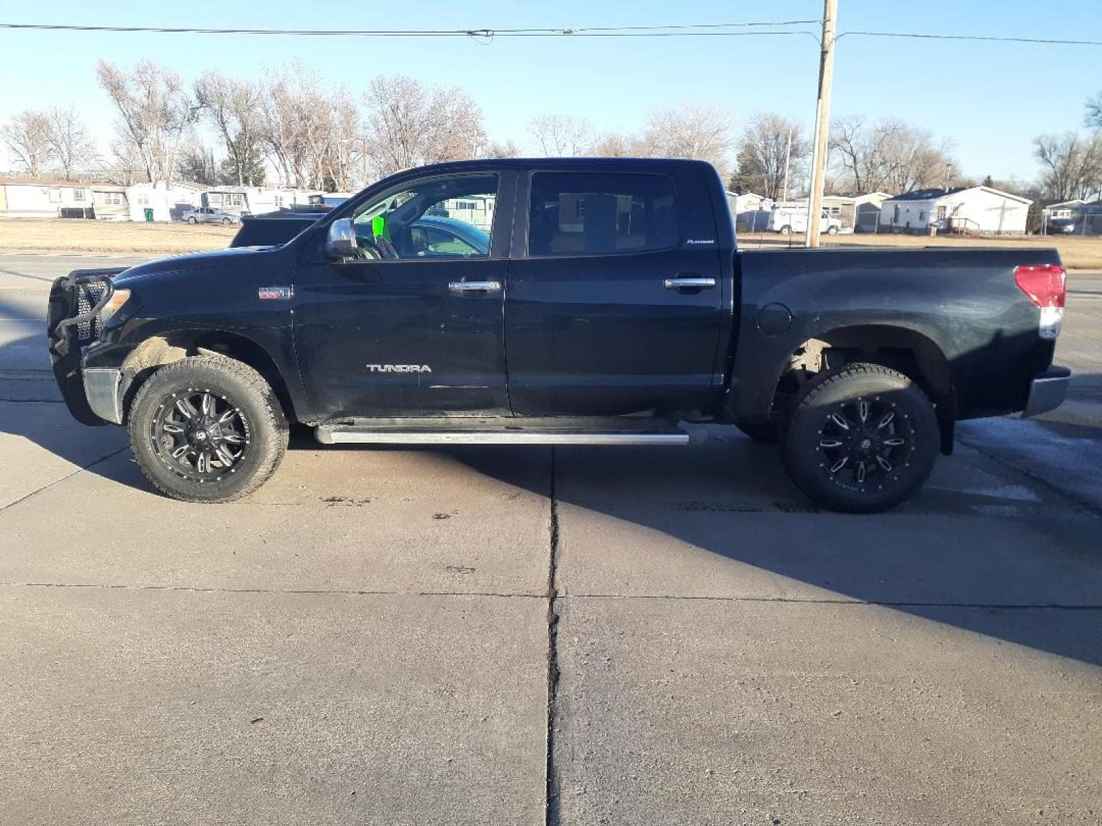 2010 Toyota Tundra Limited 5.7L CrewMax 4WD (5TFHY5F17AX) with an 5.7L V8 DOHC 32V engine, 6-Speed Automatic Overdrive transmission, located at 2015 Cambell Street, Rapid City, SD, 57701, (605) 342-8326, 44.066433, -103.191772 - CARFAX AVAILALBE - Photo #0