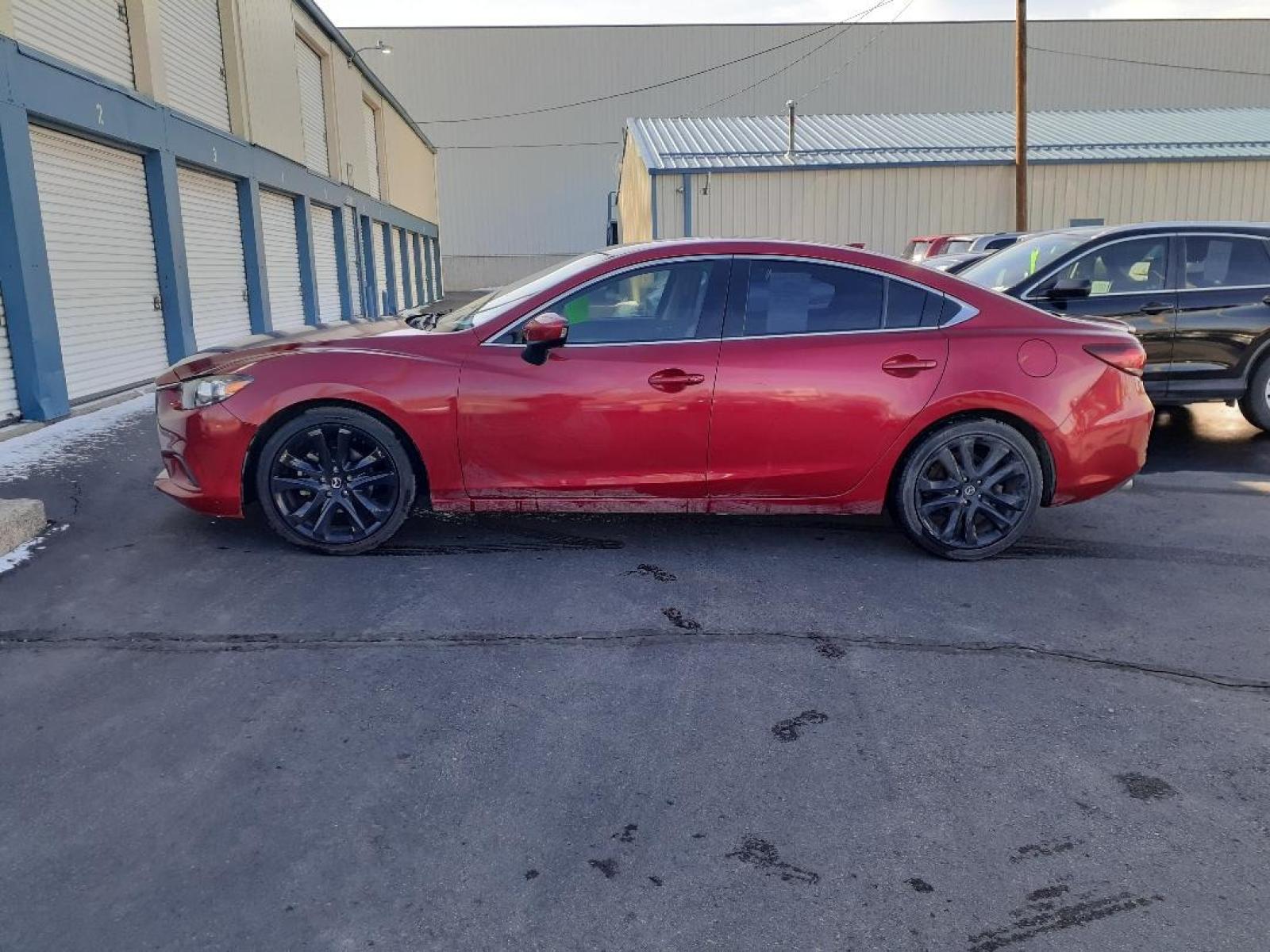 2014 Mazda Mazda6 i Grand Touring (JM1GJ1W58E1) with an 2.5L L4 DOHC 16V engine, 6-Speed Automatic transmission, located at 2015 Cambell Street, Rapid City, SD, 57701, (605) 342-8326, 44.066433, -103.191772 - CARFAX AVAILABLE - Photo #2