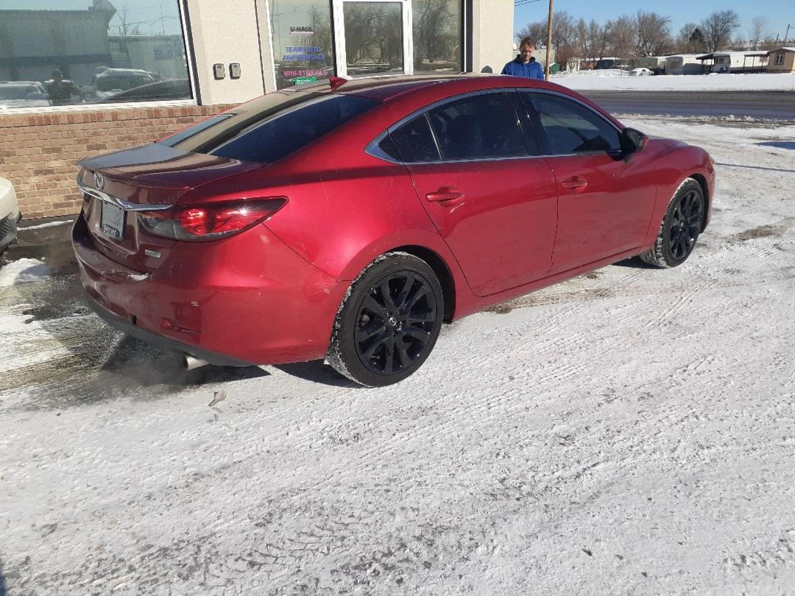 2014 Mazda Mazda6 i Grand Touring (JM1GJ1W58E1) with an 2.5L L4 DOHC 16V engine, 6-Speed Automatic transmission, located at 2015 Cambell Street, Rapid City, SD, 57701, (605) 342-8326, 44.066433, -103.191772 - CARFAX AVAILABLE - Photo #4