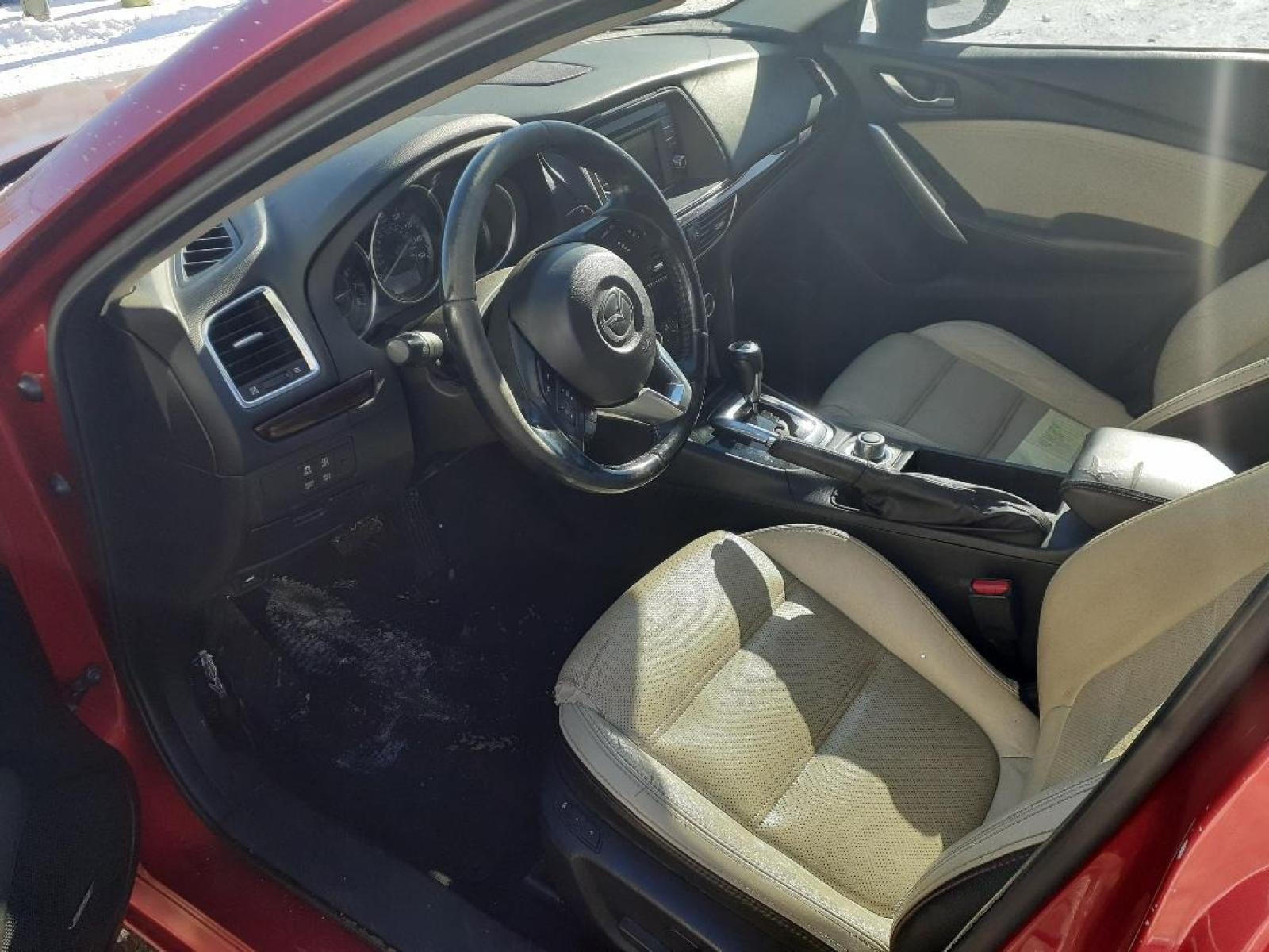 2014 Mazda Mazda6 i Grand Touring (JM1GJ1W58E1) with an 2.5L L4 DOHC 16V engine, 6-Speed Automatic transmission, located at 2015 Cambell Street, Rapid City, SD, 57701, (605) 342-8326, 44.066433, -103.191772 - CARFAX AVAILABLE - Photo #5