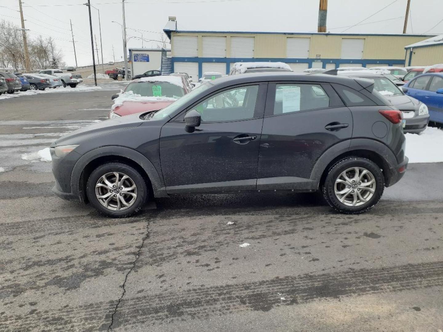 2016 Mazda CX-3 Sport FWD (JM1DKDB7XG0) with an 2.0L L4 DOHC 16V engine, 6A transmission, located at 2015 Cambell Street, Rapid City, SD, 57701, (605) 342-8326, 44.066433, -103.191772 - CARFAX AVAILABLE - Photo#0