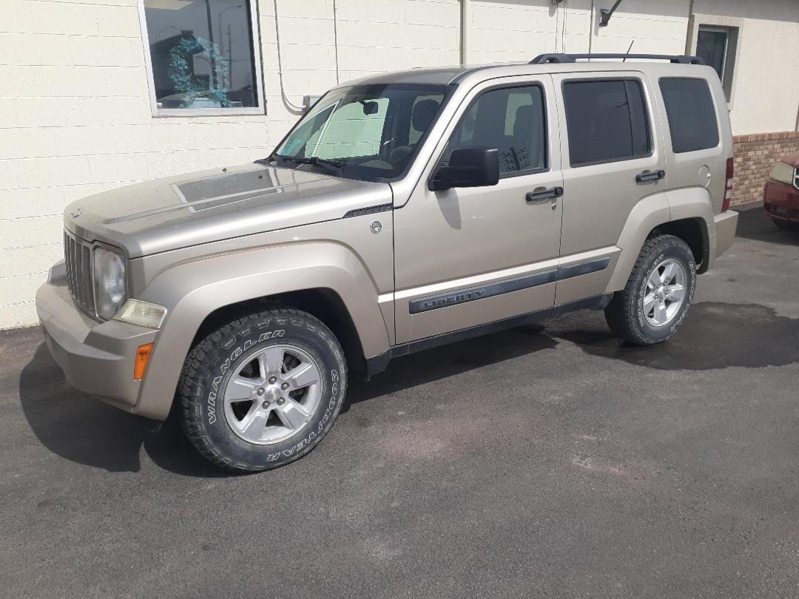 2010 Jeep Liberty Sport 4WD (1J4PN2GK4AW) with an 3.7L V6 SOHC 12V engine, 4-Speed Automatic transmission, located at 2015 Cambell Street, Rapid City, SD, 57701, (605) 342-8326, 44.066433, -103.191772 - CARFAX AVAILALBE - Photo #1