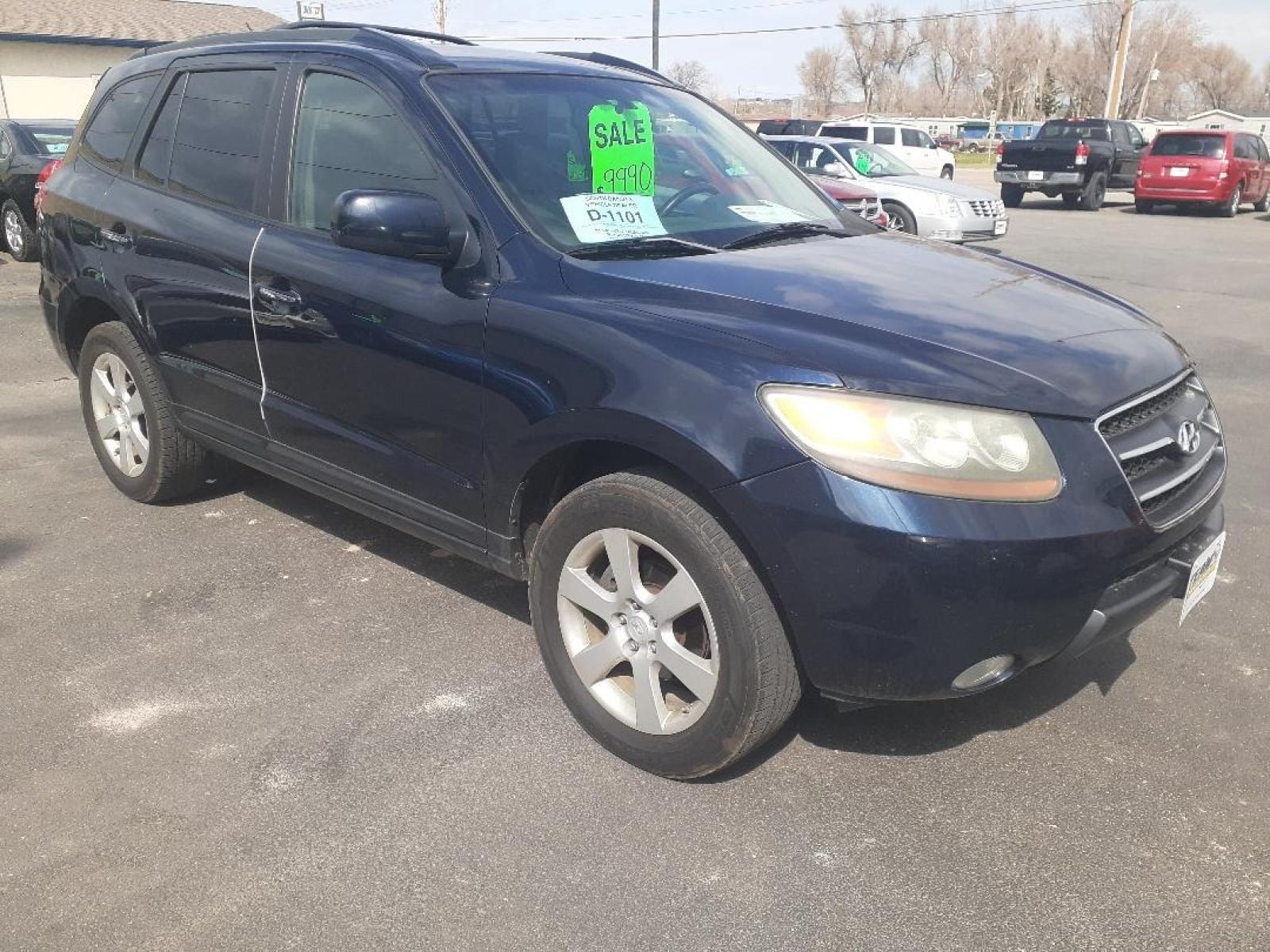 2007 Hyundai Santa Fe Limited (5NMSH13E07H) with an 3.3L V6 DOHC 24V engine, 5-Speed Automatic Overdrive transmission, located at 2015 Cambell Street, Rapid City, SD, 57701, (605) 342-8326, 44.066433, -103.191772 - Photo #5