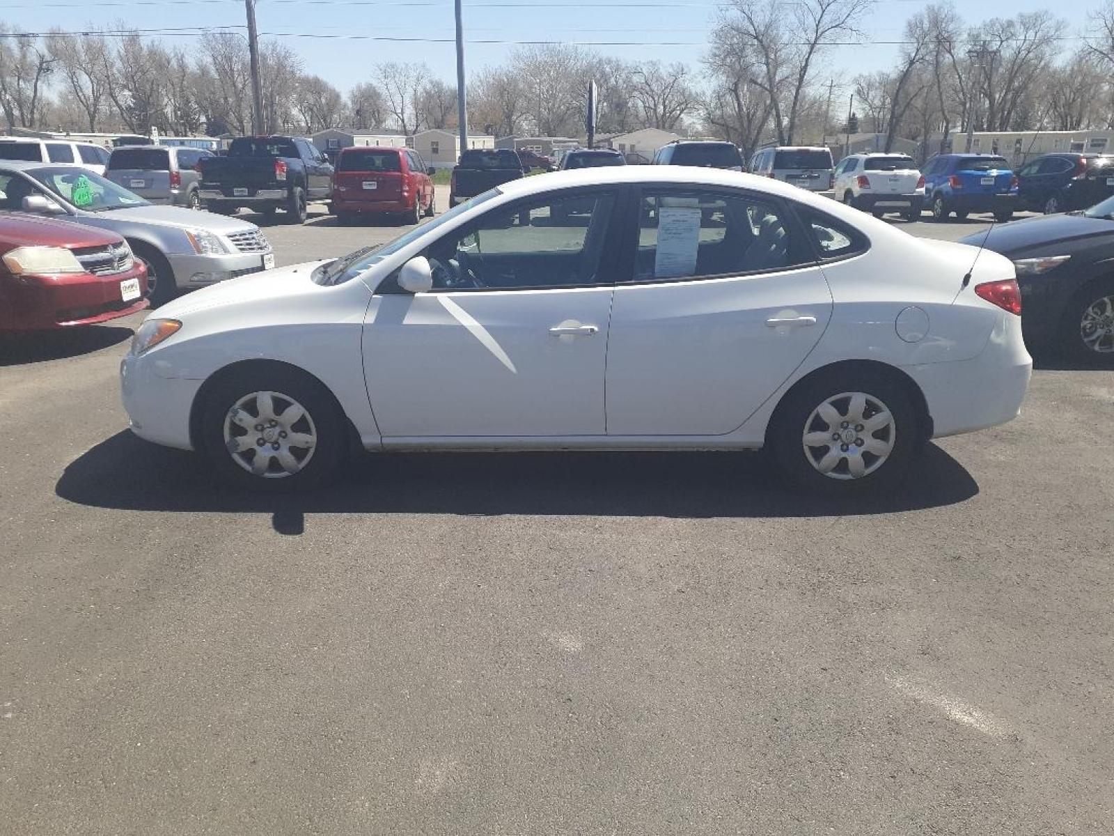 2007 Hyundai Elantra GLS (KMHDU46DX7U) with an 2.0L L4 DOHC 16V engine, located at 2015 Cambell Street, Rapid City, SD, 57701, (605) 342-8326, 44.066433, -103.191772 - CARFAX AVAILABLE - Photo #0