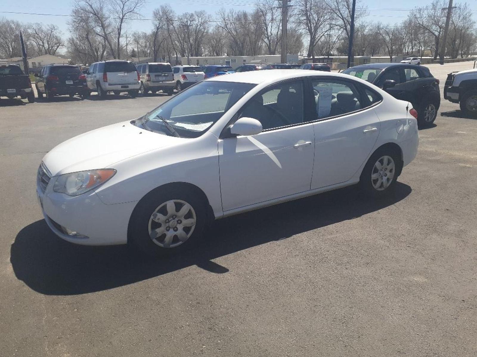2007 Hyundai Elantra GLS (KMHDU46DX7U) with an 2.0L L4 DOHC 16V engine, located at 2015 Cambell Street, Rapid City, SD, 57701, (605) 342-8326, 44.066433, -103.191772 - CARFAX AVAILABLE - Photo #1