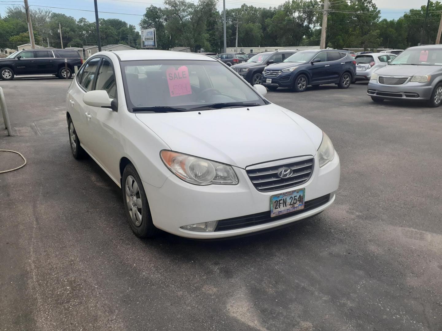2007 Hyundai Elantra GLS (KMHDU46DX7U) with an 2.0L L4 DOHC 16V engine, located at 2015 Cambell Street, Rapid City, SD, 57701, (605) 342-8326, 44.066433, -103.191772 - CARFAX AVAILABLE - Photo#4