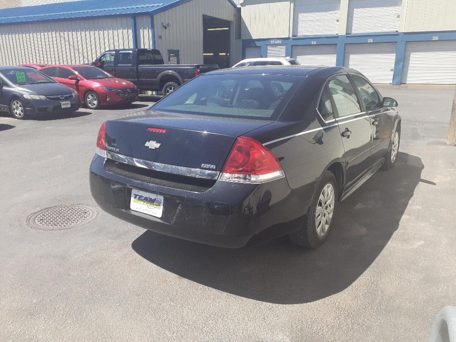 2010 Chevrolet Impala LS (2G1WA5EK6A1) with an 3.5L V6 OHV 16V FFV engine, 4-Speed Automatic Overdrive transmission, located at 2015 Cambell Street, Rapid City, SD, 57701, (605) 342-8326, 44.066433, -103.191772 - CARFAX AVAILABLE - Photo #2