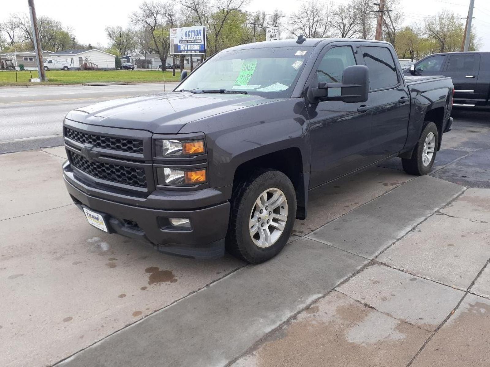 2014 Chevrolet Silverado 1500 1LT Crew Cab 4WD (3GCUKRECXEG) with an 5.3L V8 OHV 16V engine, 6-Speed Automatic transmission, located at 2015 Cambell Street, Rapid City, SD, 57701, (605) 342-8326, 44.066433, -103.191772 - CARFAX AVAILABLE - Photo #1