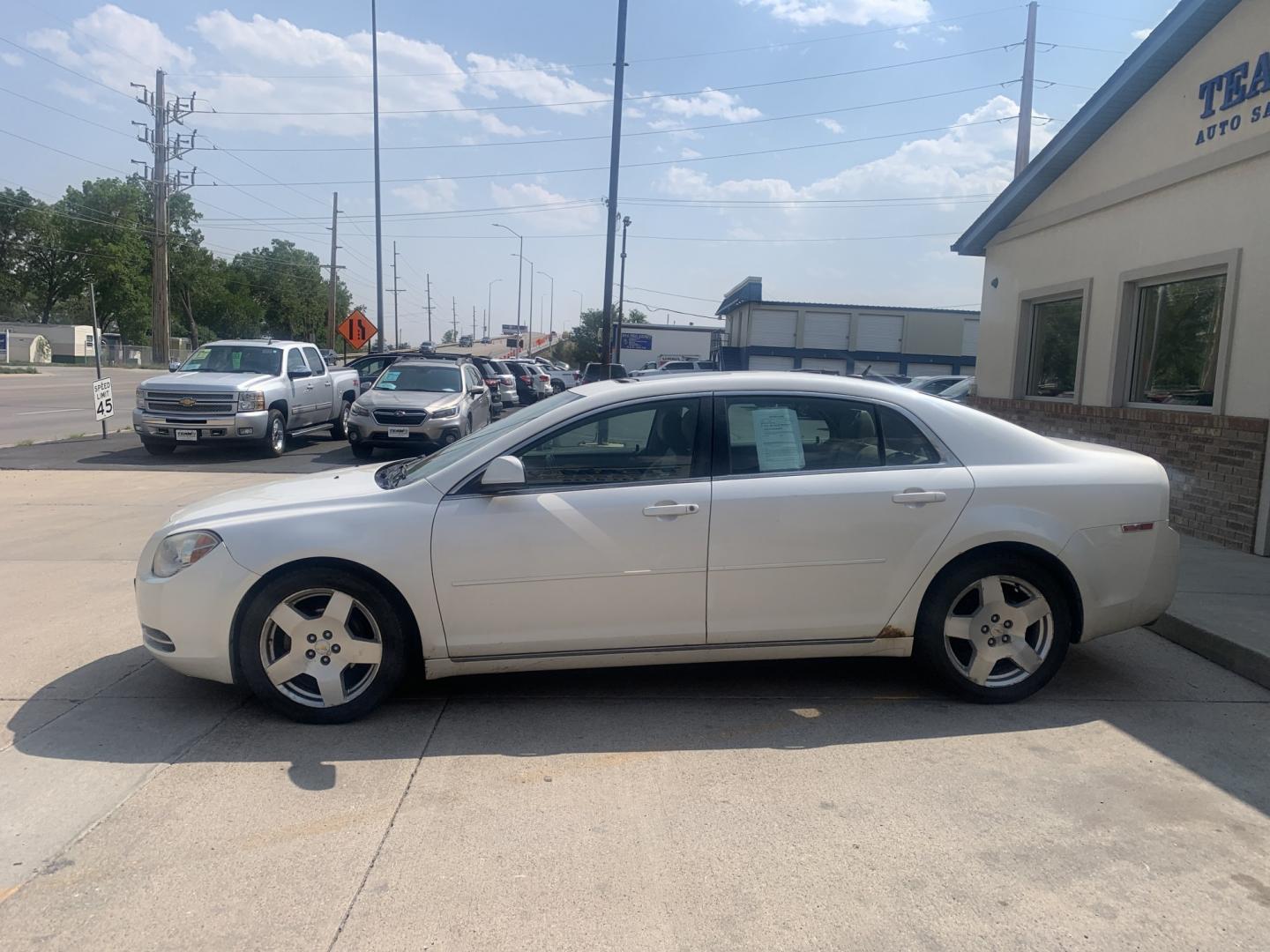 2010 Chevrolet Malibu 2LT (1G1ZD5E76AF) with an 3.6L V6 DOHC 24V engine, 6-Speed Automatic transmission, located at 2015 Cambell Street, Rapid City, SD, 57701, (605) 342-8326, 44.066433, -103.191772 - CARFAX AVAILABLE FRESH TRADE CASH ONLY- Photo#2