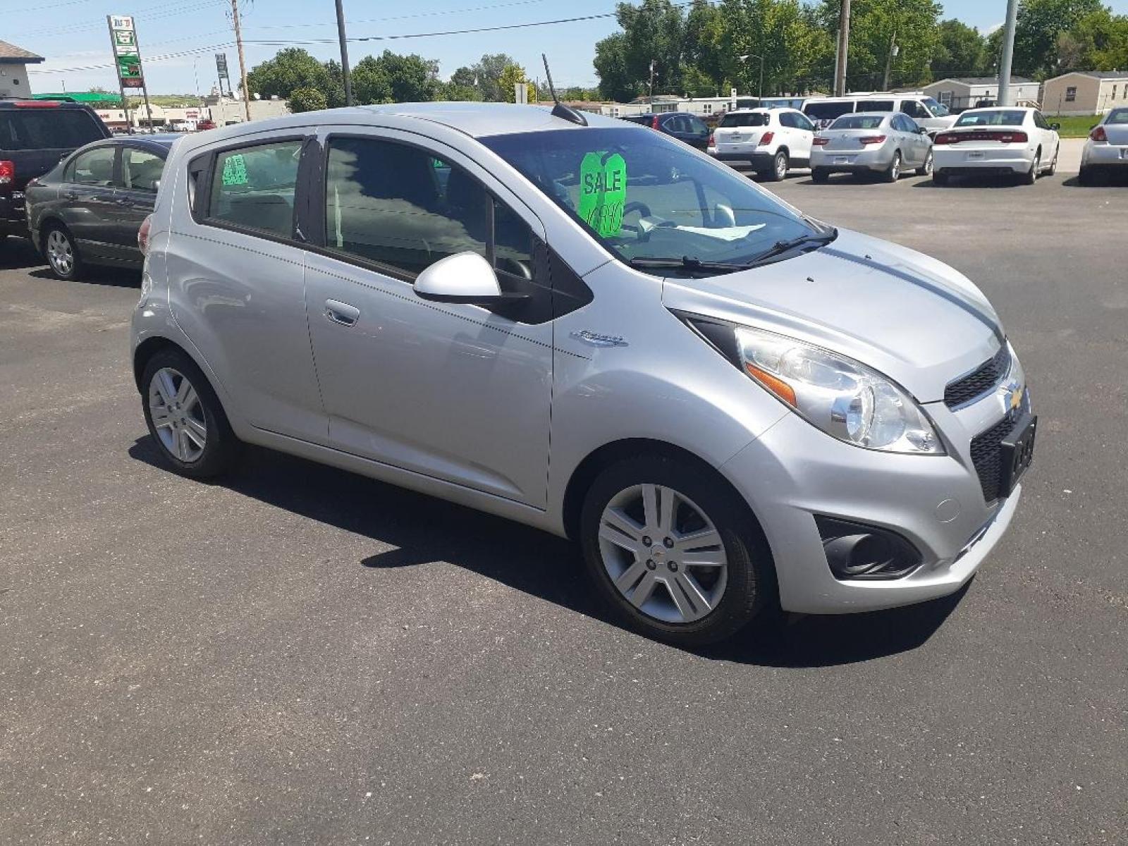 2015 Chevrolet Spark 1LT CVT (KL8CD6S98FC) with an 1.2L L4 16V DOHC engine, Continuously Variable Transmission transmission, located at 2015 Cambell Street, Rapid City, SD, 57701, (605) 342-8326, 44.066433, -103.191772 - CARFAX AVAILABLE - Photo #5