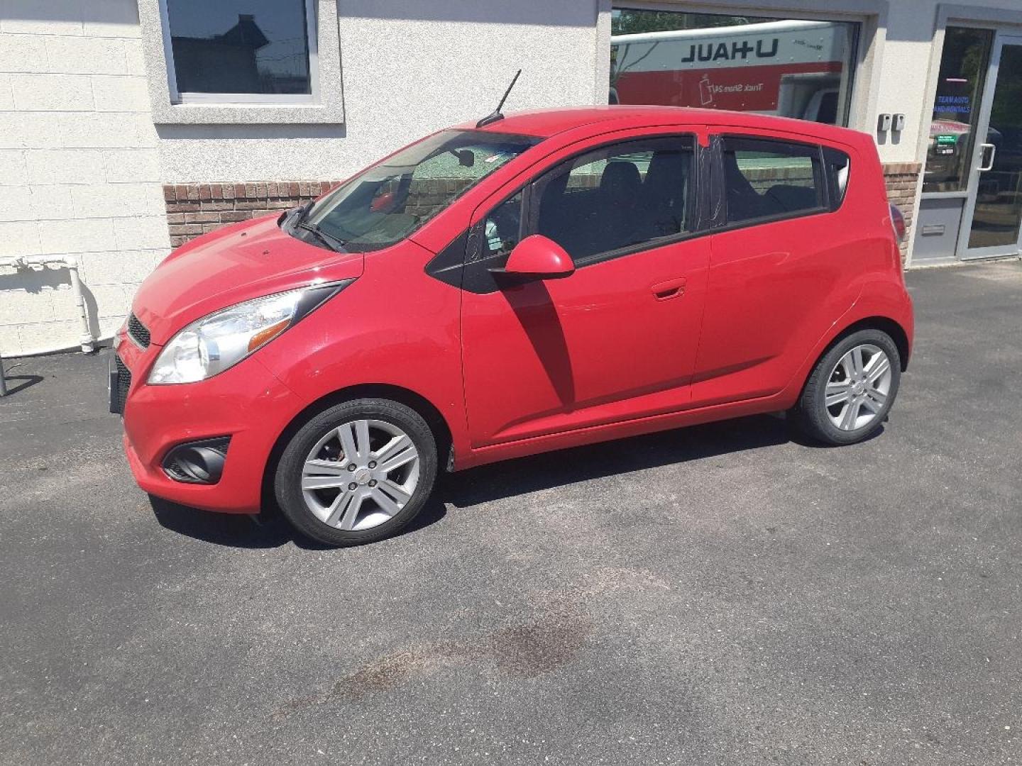 2014 Chevrolet Spark 1LT Auto (KL8CD6S94EC) with an 1.2L L4 16V DOHC engine, Continuously Variable Transmission transmission, located at 2015 Cambell Street, Rapid City, SD, 57701, (605) 342-8326, 44.066433, -103.191772 - CARFAX AVAILABLE - Photo#1