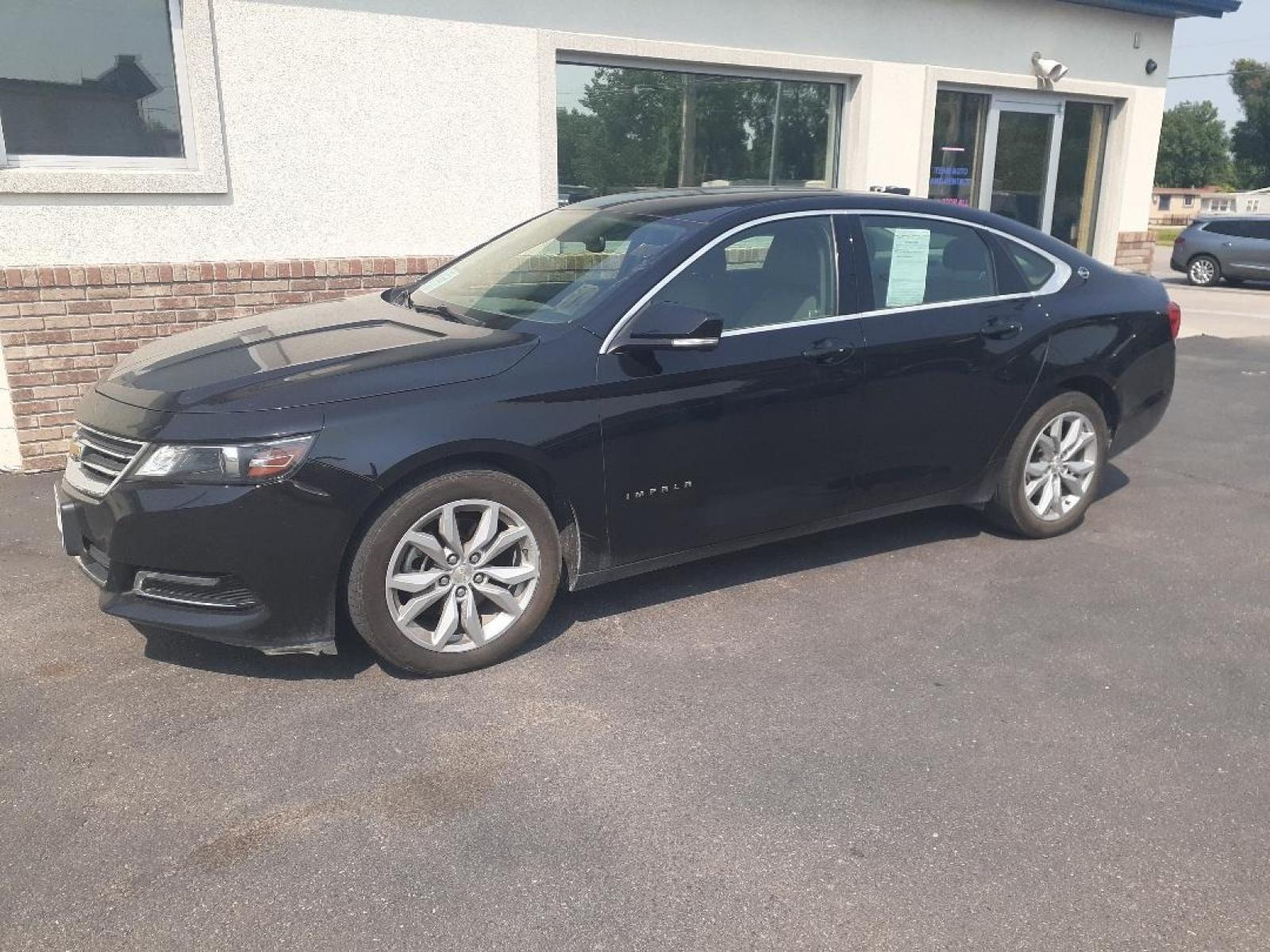 2018 Chevrolet Impala LT (1G1105S34JU) with an 3.6L V6 DOHC 24V engine, 6A transmission, located at 2015 Cambell Street, Rapid City, SD, 57701, (605) 342-8326, 44.066433, -103.191772 - Carfax Available - Photo #1