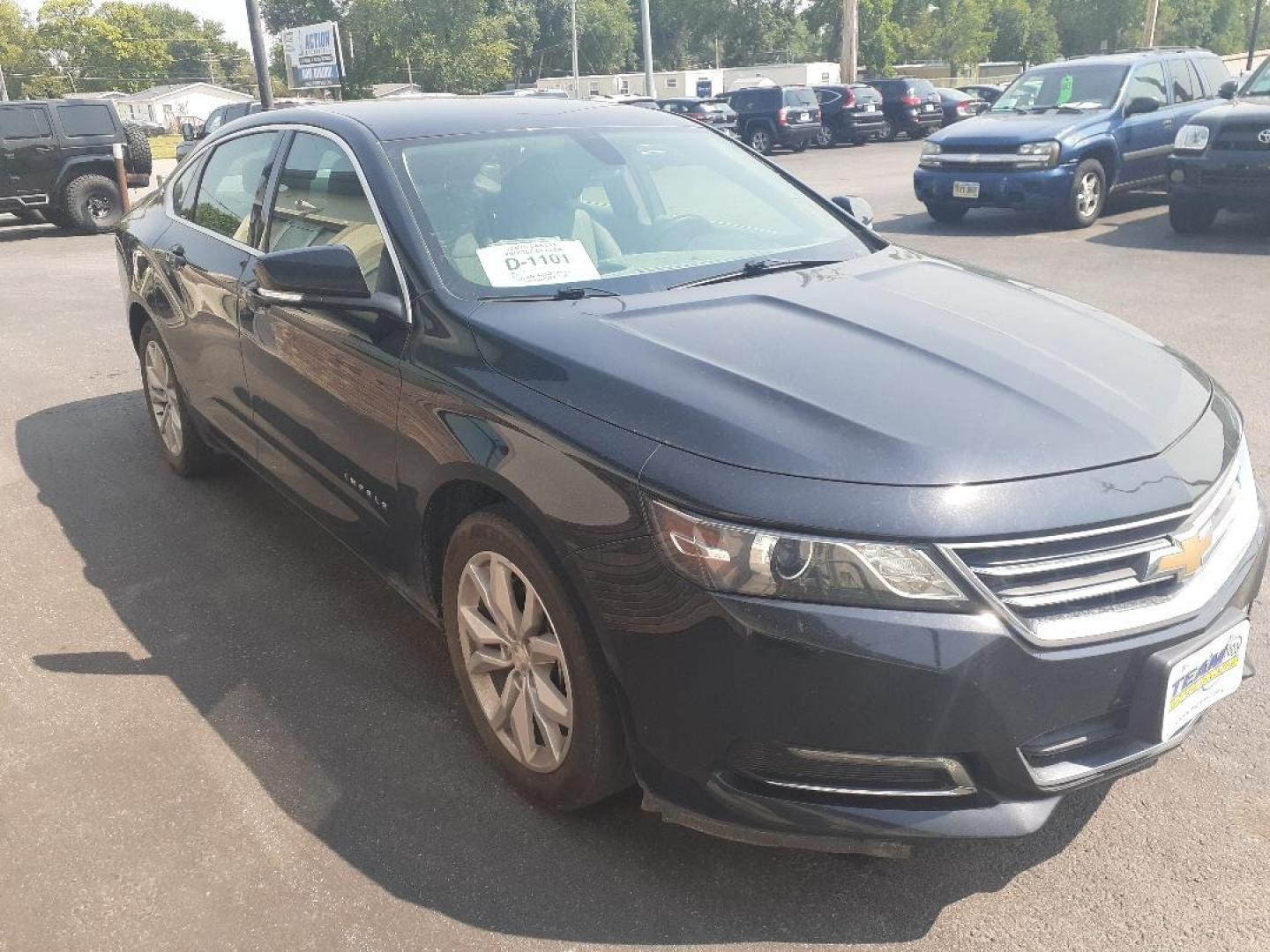 2018 Chevrolet Impala LT (1G1105S34JU) with an 3.6L V6 DOHC 24V engine, 6A transmission, located at 2015 Cambell Street, Rapid City, SD, 57701, (605) 342-8326, 44.066433, -103.191772 - Carfax Available - Photo#4