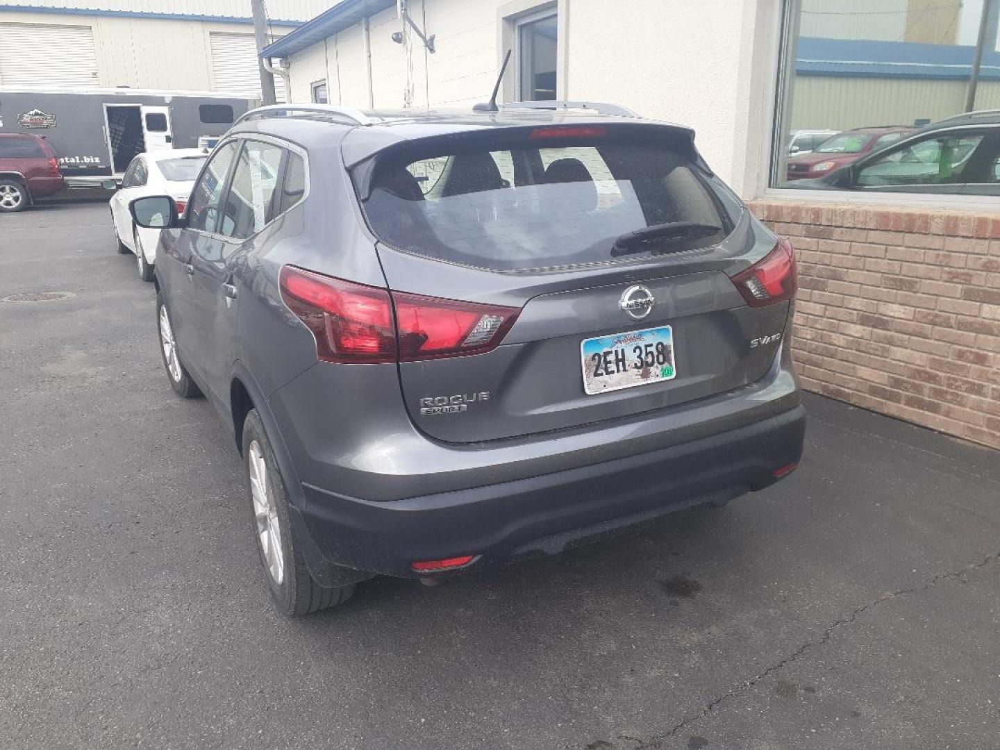 2018 Nissan Rogue Sport S AWD (JN1BJ1CR7JW) with an 2.0L L4 DOHC 16V engine, CVT transmission, located at 2015 Cambell Street, Rapid City, SD, 57701, (605) 342-8326, 44.066433, -103.191772 - CARFAX AVAILABLE - Photo#2