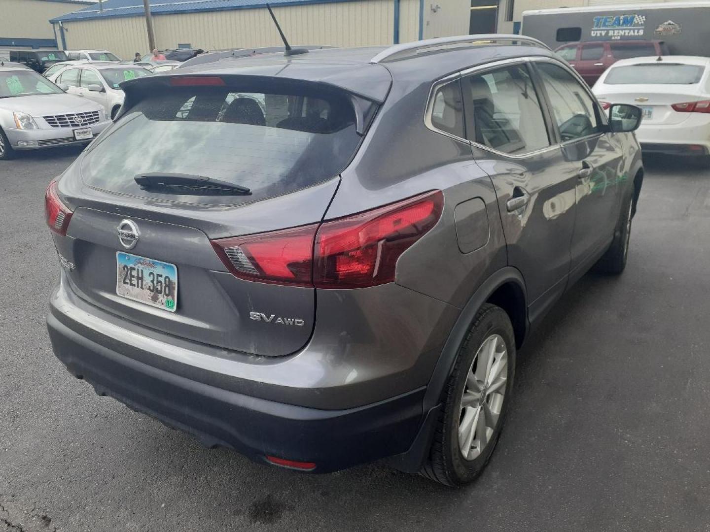 2018 Nissan Rogue Sport S AWD (JN1BJ1CR7JW) with an 2.0L L4 DOHC 16V engine, CVT transmission, located at 2015 Cambell Street, Rapid City, SD, 57701, (605) 342-8326, 44.066433, -103.191772 - CARFAX AVAILABLE - Photo#3