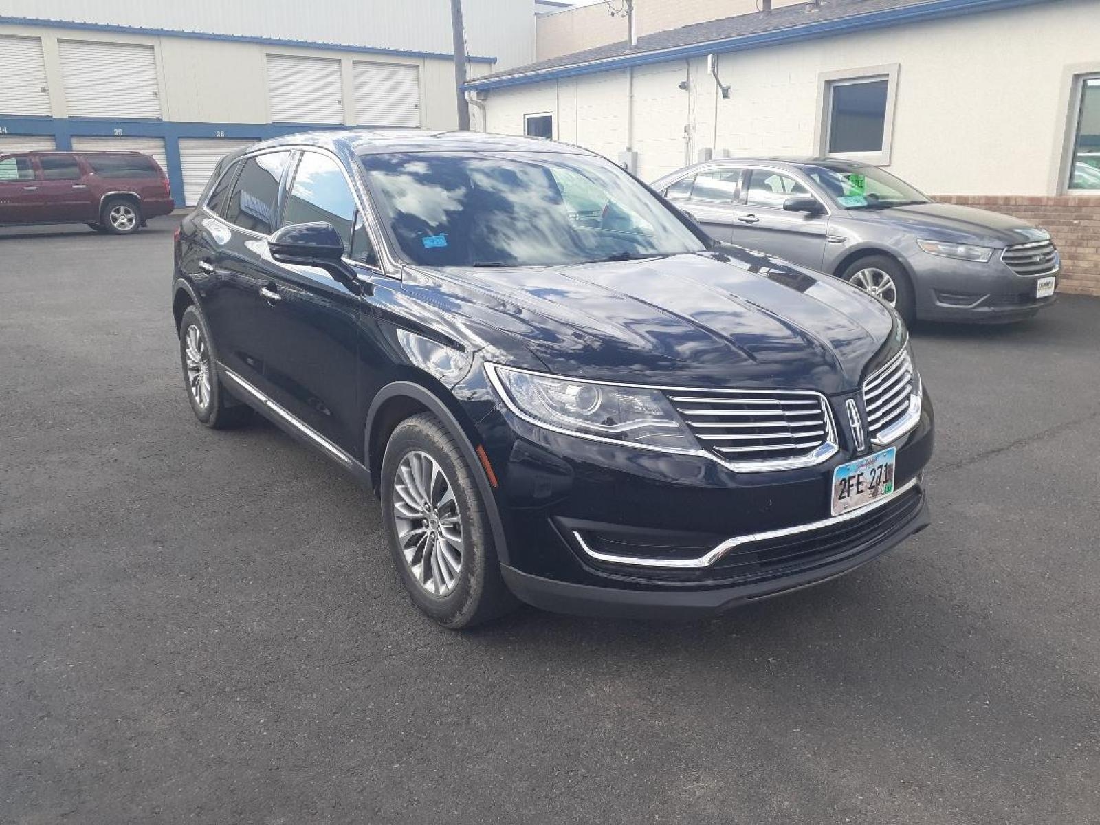 2017 Lincoln MKX Select AWD (2LMPJ8KR1HB) with an 3.7L V6 DOHC 24V engine, 6A transmission, located at 2015 Cambell Street, Rapid City, SD, 57701, (605) 342-8326, 44.066433, -103.191772 - CARFAX AVAILABLE - Photo #2
