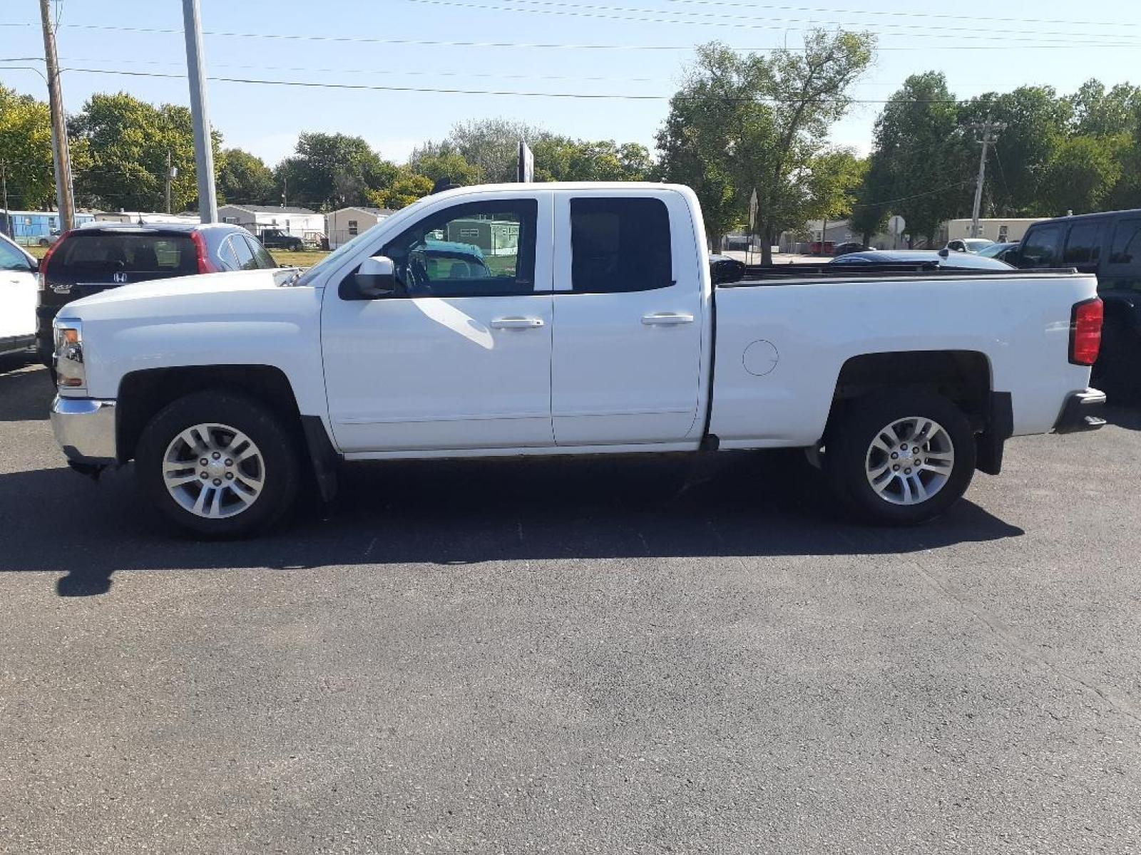 2019 Chevrolet Silverado 1500 Work Truck Double Cab 4WD (2GCVKPEC6K1) with an 5.3L V8 OHV 16V engine, 6A transmission, located at 2015 Cambell Street, Rapid City, SD, 57701, (605) 342-8326, 44.066433, -103.191772 - CARFAX AVAILABLE - Photo #0