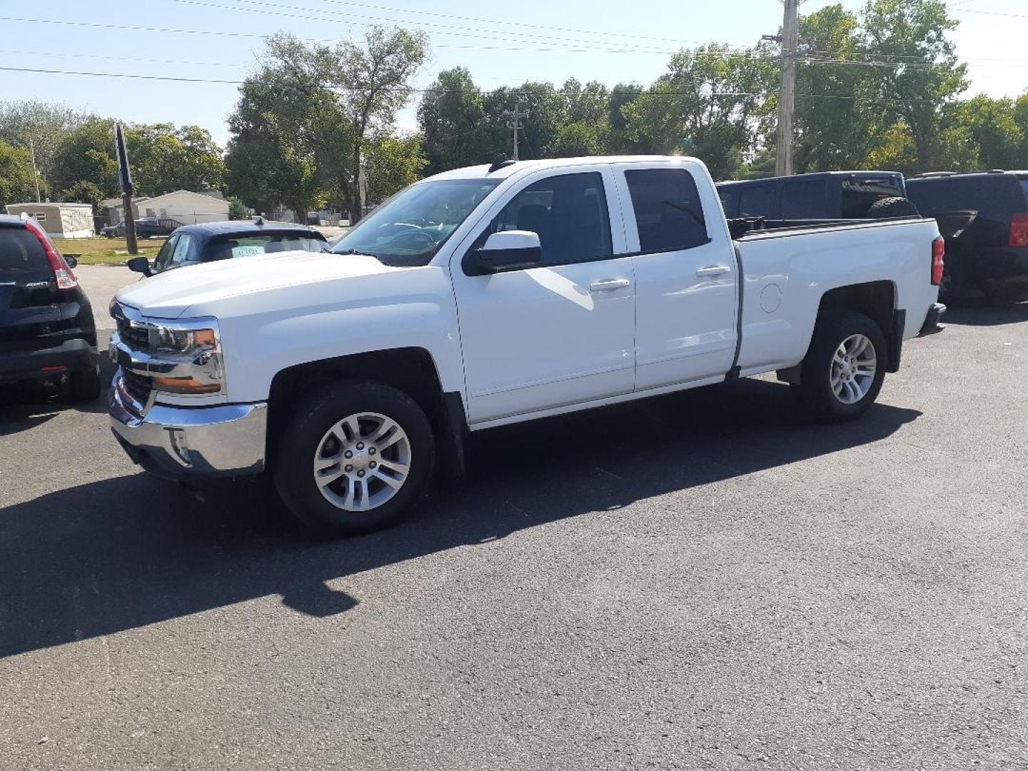 2019 Chevrolet Silverado 1500 Work Truck Double Cab 4WD (2GCVKPEC6K1) with an 5.3L V8 OHV 16V engine, 6A transmission, located at 2015 Cambell Street, Rapid City, SD, 57701, (605) 342-8326, 44.066433, -103.191772 - Photo#1