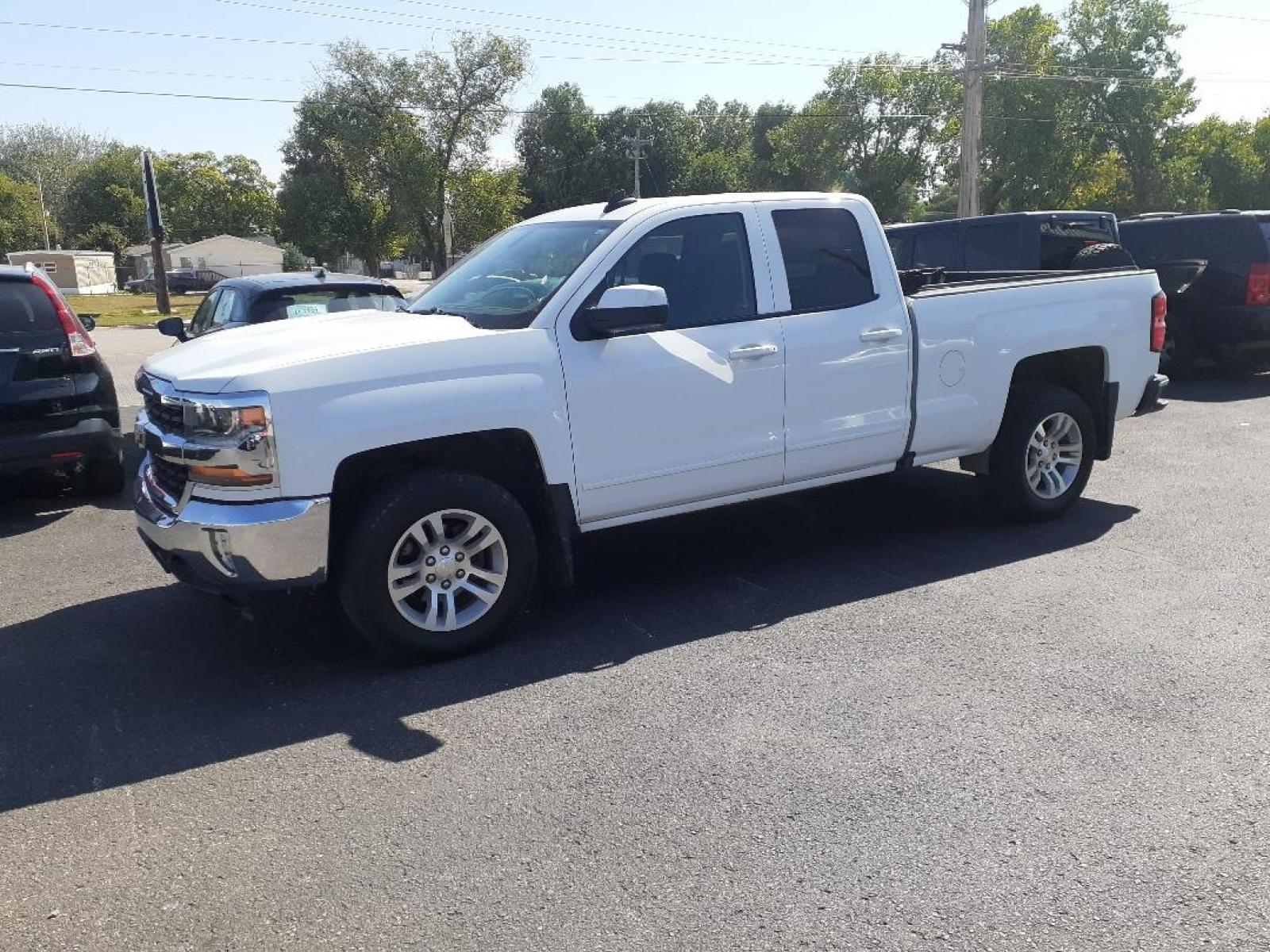 2019 Chevrolet Silverado 1500 Work Truck Double Cab 4WD (2GCVKPEC6K1) with an 5.3L V8 OHV 16V engine, 6A transmission, located at 2015 Cambell Street, Rapid City, SD, 57701, (605) 342-8326, 44.066433, -103.191772 - CARFAX AVAILABLE - Photo #1
