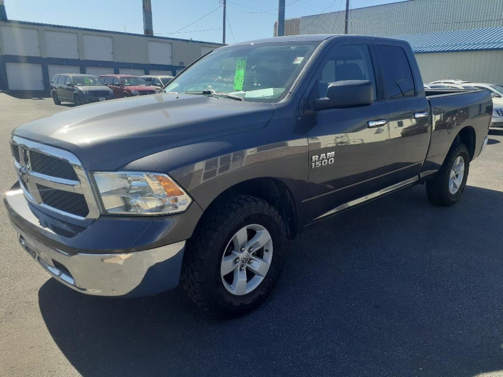2016 RAM 1500 SLT Quad Cab 4WD (1C6RR7GG0GS) with an 3.6L V6 DOHC 24V FFV engine, 6A transmission, located at 2015 Cambell Street, Rapid City, SD, 57701, (605) 342-8326, 44.066433, -103.191772 - CARFAX AVAILABLE - Photo #1
