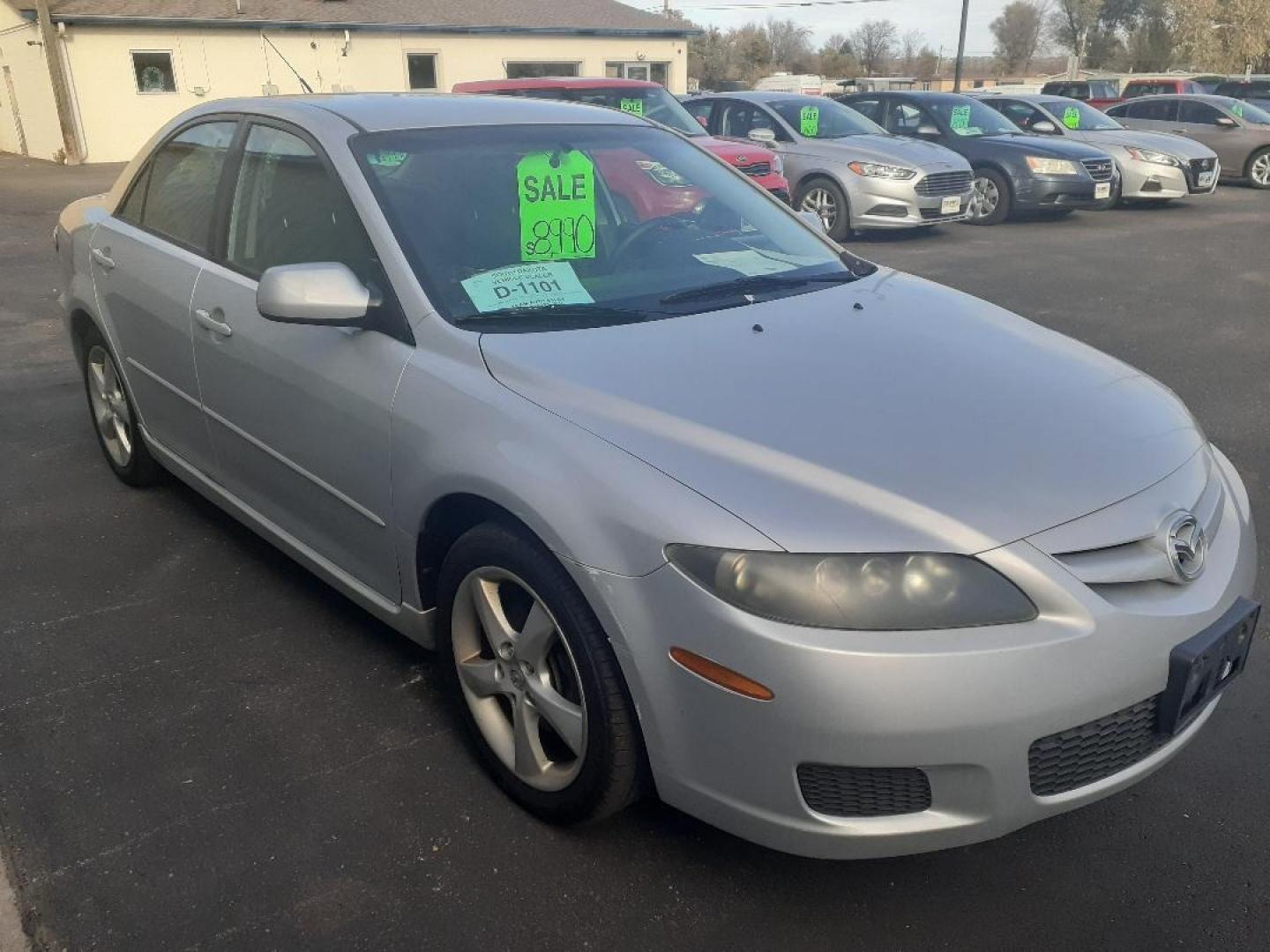 2007 Mazda MAZDA6 i Sports Sedan Grand Touring (1YVHP80C275) with an 2.3L L4 DOHC 16V engine, located at 2015 Cambell Street, Rapid City, SD, 57701, (605) 342-8326, 44.066433, -103.191772 - CARFAX AVAILABLE - Photo#5