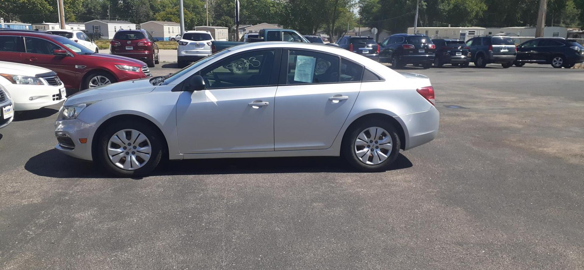 2016 Chevrolet Cruze Limited LS Auto (1G1PC5SH0G7) with an 1.8L L4 DOHC 16V FFV engine, 6A transmission, located at 2015 Cambell Street, Rapid City, SD, 57701, (605) 342-8326, 44.066433, -103.191772 - CARFAX AVAILABLE - Photo#0