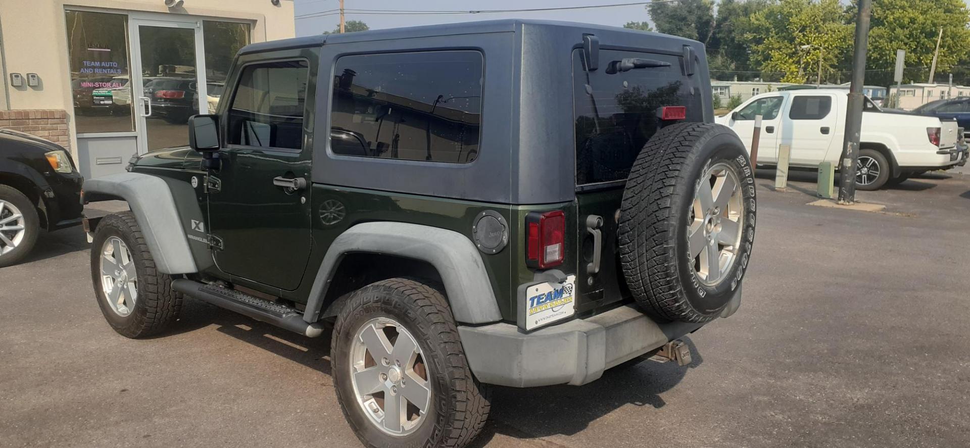 2008 Jeep Wrangler X (1J4FA24128L) with an 3.8L V6 OHV 12V engine, located at 2015 Cambell Street, Rapid City, SD, 57701, (605) 342-8326, 44.066433, -103.191772 - CARFAX AVAILABLE - Photo#2