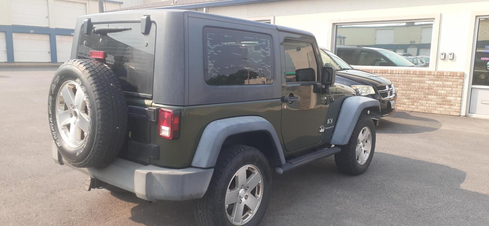 2008 Jeep Wrangler X (1J4FA24128L) with an 3.8L V6 OHV 12V engine, located at 2015 Cambell Street, Rapid City, SD, 57701, (605) 342-8326, 44.066433, -103.191772 - CARFAX AVAILABLE - Photo#3