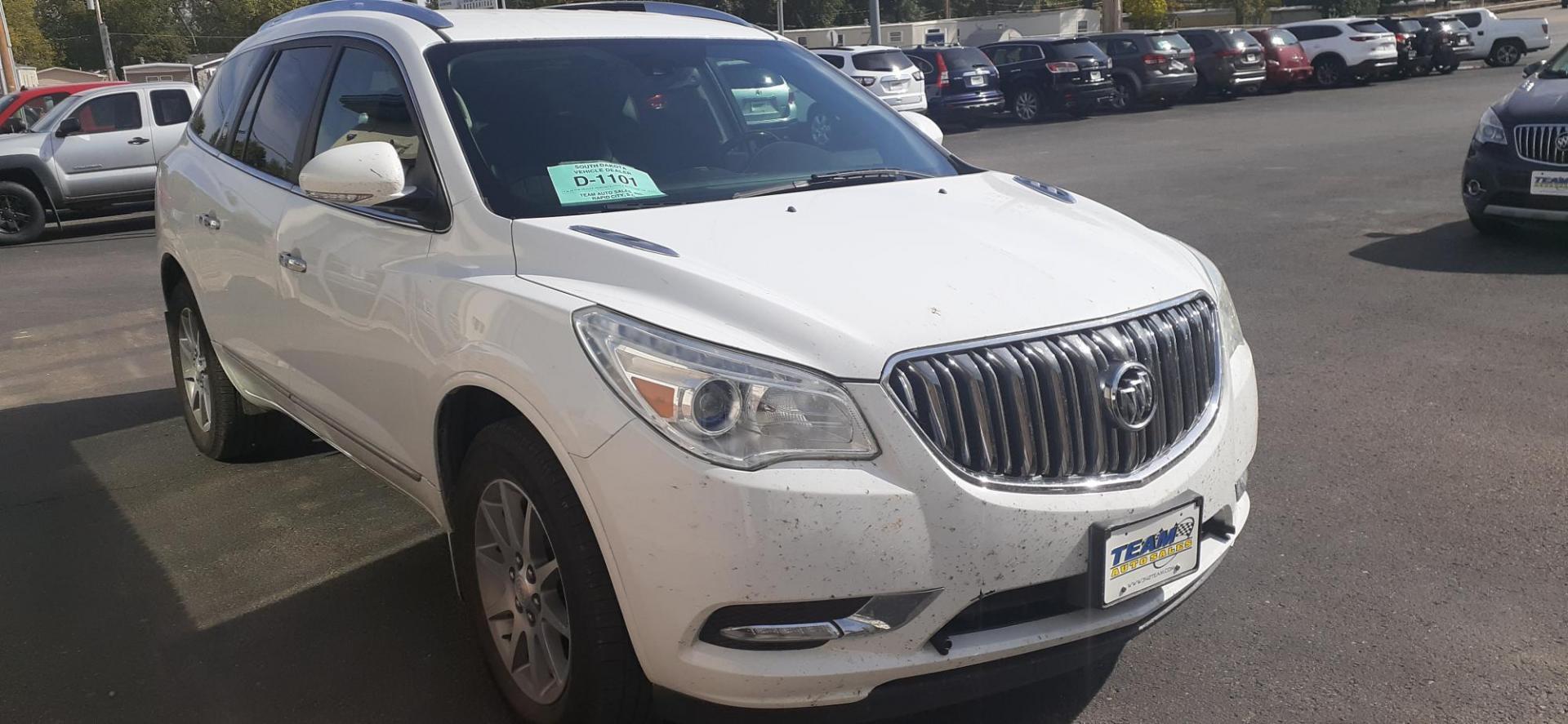 2017 Buick Enclave Leather FWD (5GAKRBKD3HJ) with an 3.6L V6 DOHC 24V engine, 6A transmission, located at 2015 Cambell Street, Rapid City, SD, 57701, (605) 342-8326, 44.066433, -103.191772 - Photo#3