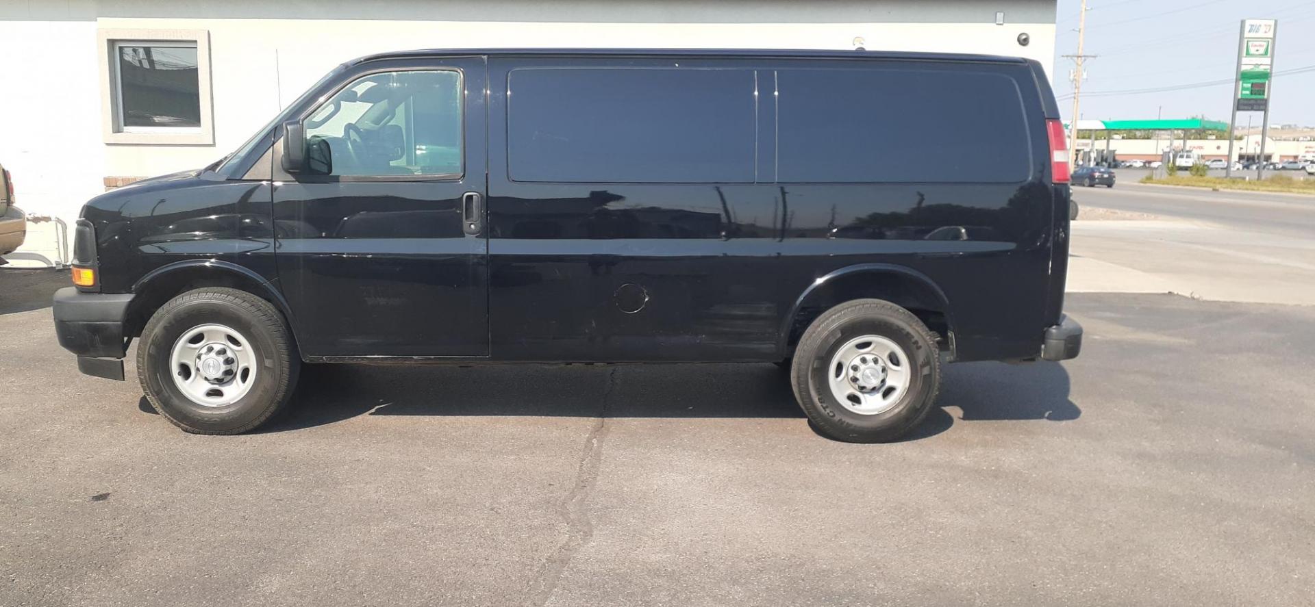 2017 Chevrolet Express 2500 Cargo (1GCWGAFF7H1) with an 4.8L V8 FFV engine, 6A transmission, located at 2015 Cambell Street, Rapid City, SD, 57701, (605) 342-8326, 44.066433, -103.191772 - Photo#0