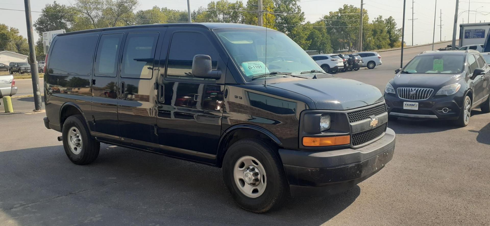 2017 Chevrolet Express 2500 Cargo (1GCWGAFF7H1) with an 4.8L V8 FFV engine, 6A transmission, located at 2015 Cambell Street, Rapid City, SD, 57701, (605) 342-8326, 44.066433, -103.191772 - Photo#3