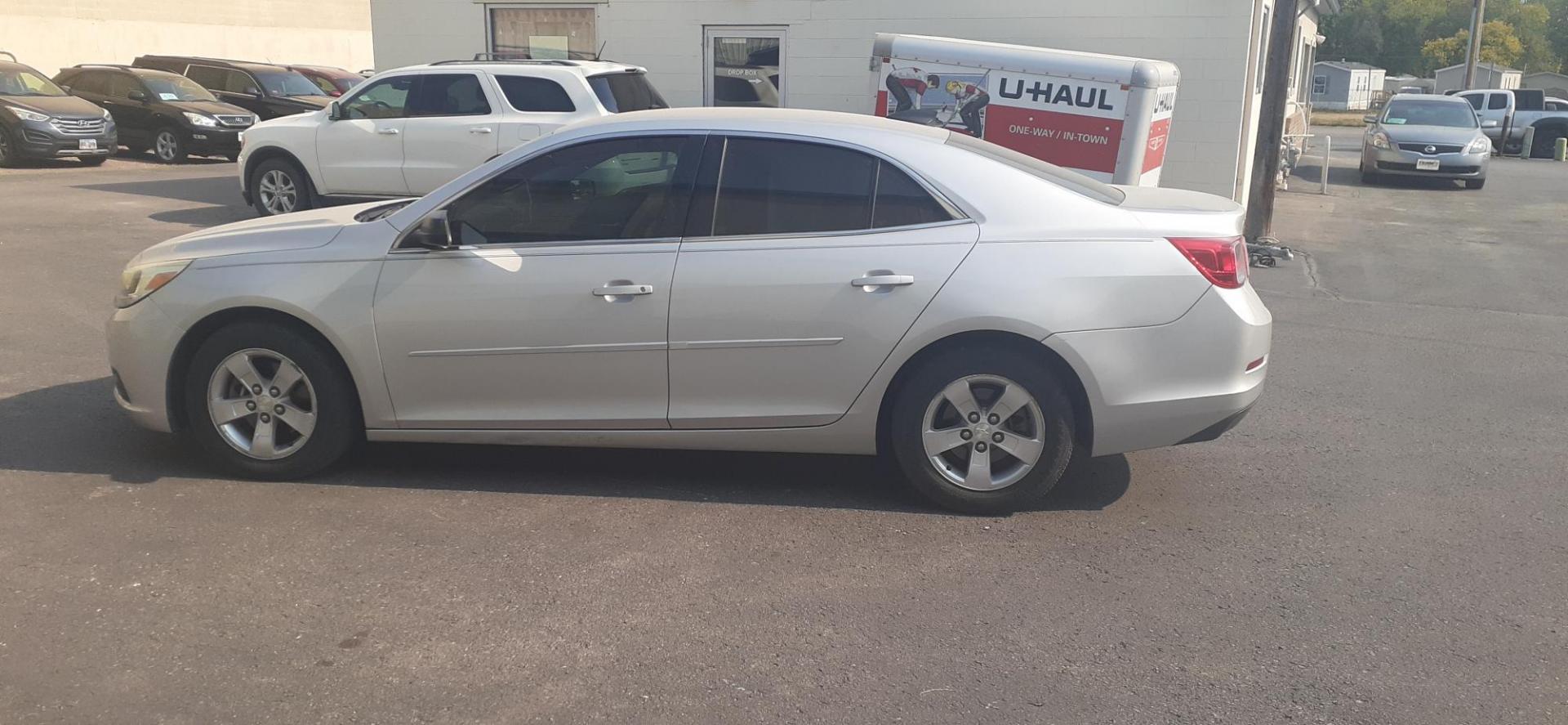 2015 Chevrolet Malibu LS (1G11B5SL9FF) with an 2.5L L4 DOHC 16V engine, 6-Speed Automatic transmission, located at 2015 Cambell Street, Rapid City, SD, 57701, (605) 342-8326, 44.066433, -103.191772 - CARFAX AVAILABLE - Photo#1