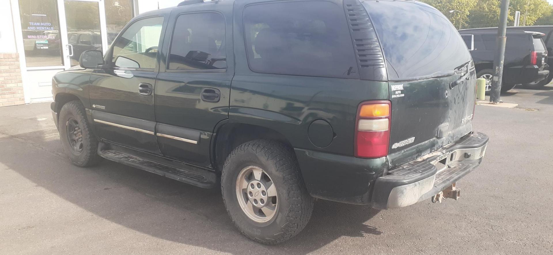 2003 Chevrolet Tahoe 4WD (1GNEK13Z63R) with an 5.3L V8 OHV 16V FFV engine, 4-Speed Automatic Overdrive transmission, located at 2015 Cambell Street, Rapid City, SD, 57701, (605) 342-8326, 44.066433, -103.191772 - CARFAX AVAILABLE - Photo#1