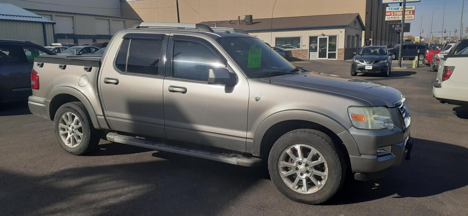 2008 Ford Explorer Sport Trac Limited 4.6L 4WD (1FMEU53808U) with an 4.6L V8 SOHC 24V engine, 5-Speed Automatic Overdrive transmission, located at 2015 Cambell Street, Rapid City, SD, 57701, (605) 342-8326, 44.066433, -103.191772 - CARFAX AVAILABLE - Photo#2