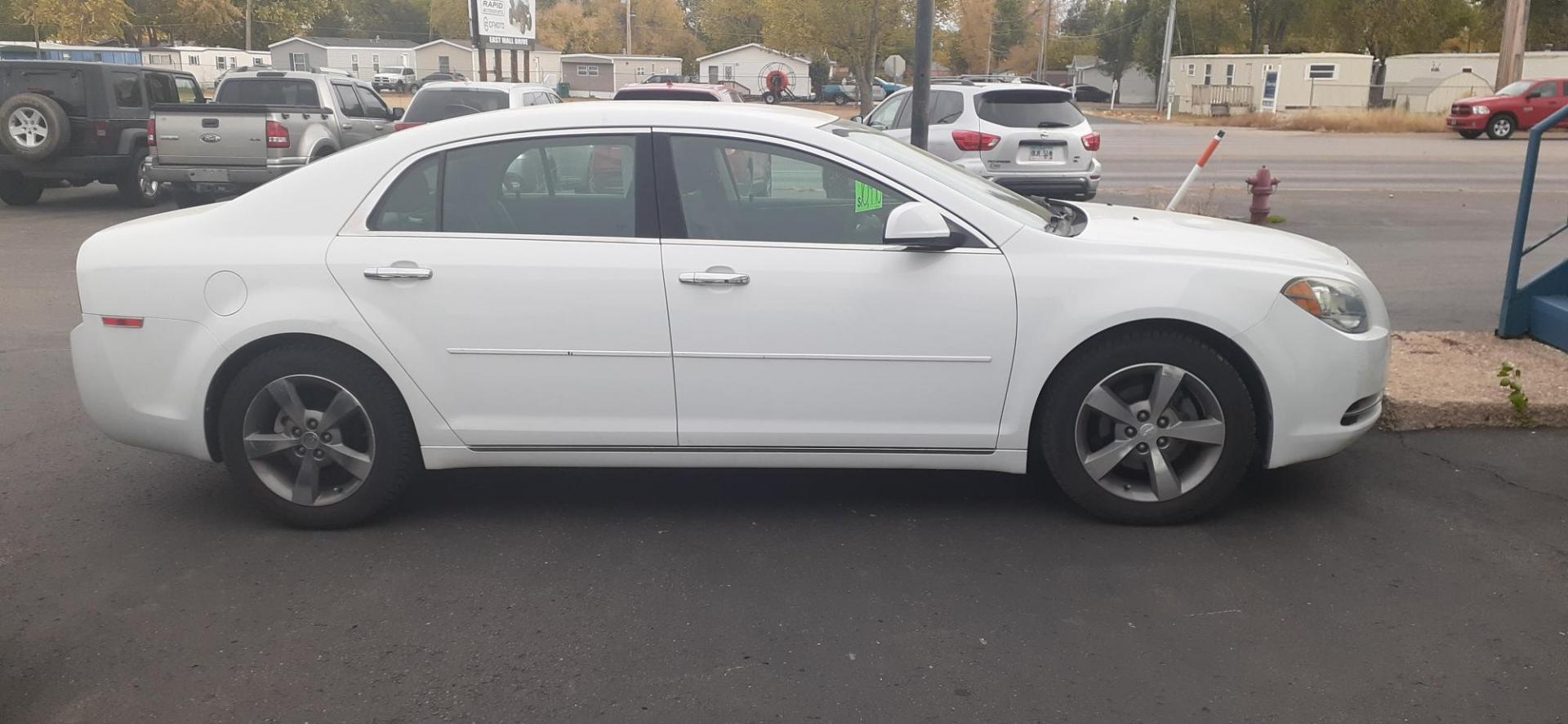 2012 Chevrolet Malibu 1LT (1G1ZC5E01CF) with an 2.4L L4 DOHC 16V engine, 6-Speed Automatic transmission, located at 2015 Cambell Street, Rapid City, SD, 57701, (605) 342-8326, 44.066433, -103.191772 - CARFAX AVAILABLE - Photo#1