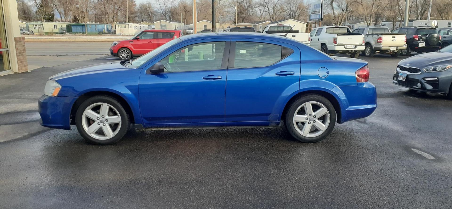 2013 Dodge Avenger Base (1C3CDZABXDN) with an 2.4L L4 DOHC 16V engine, 4-Speed Automatic transmission, located at 2015 Cambell Street, Rapid City, SD, 57701, (605) 342-8326, 44.066433, -103.191772 - CARFAX AVAILABLE - Photo#0