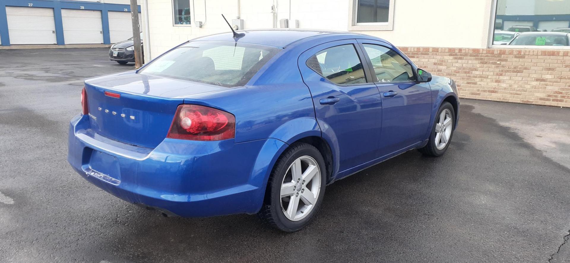 2013 Dodge Avenger Base (1C3CDZABXDN) with an 2.4L L4 DOHC 16V engine, 4-Speed Automatic transmission, located at 2015 Cambell Street, Rapid City, SD, 57701, (605) 342-8326, 44.066433, -103.191772 - CARFAX AVAILABLE - Photo#6