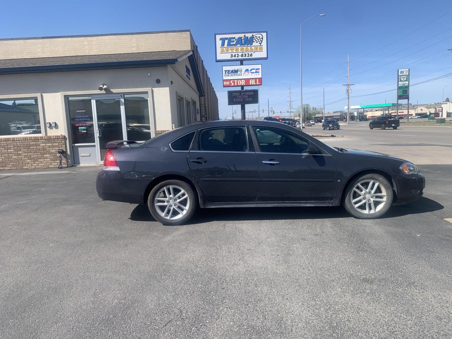 2009 Chevrolet Impala LTZ (2G1WU57M091) , 4-Speed Automatic Overdrive transmission, located at 2015 Cambell Street, Rapid City, SD, 57701, (605) 342-8326, 44.066433, -103.191772 - CARFAX AVAILABLE windshield comming soon - Photo#0