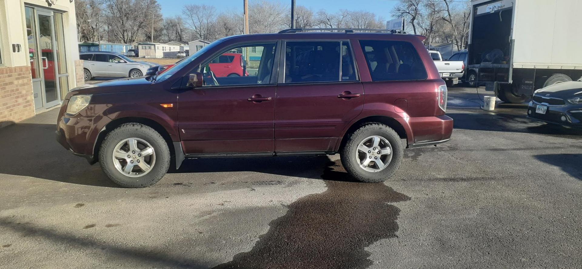 2008 Honda Pilot EX-L 4WD AT (5FNYF18588B) with an 3.5L V6 SOHC 24V engine, 5-Speed Automatic Overdrive transmission, located at 2015 Cambell Street, Rapid City, SD, 57701, (605) 342-8326, 44.066433, -103.191772 - CONSIGNMENT VEHICLE CARFAX AVAILABLE NEW TIRES AND BRAKES WATERPUMP AND TIMING BELT DONE AT 200,000 MILES $3600 WORTH OF MAINTENCE RECEIPTS HAVE QUESTIONS CALL OR TEXT JEFF 605-390-0478 MY PERSONAL VEHICLE - Photo#0