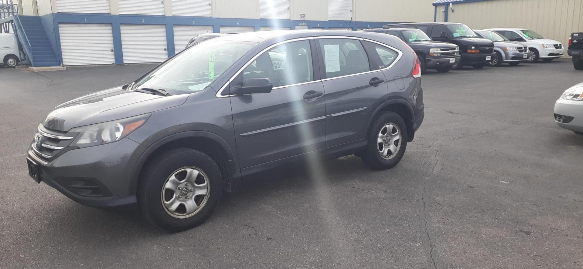 2012 Honda CR-V LX 4WD 5-Speed AT (5J6RM4H39CL) with an 2.4L L4 DOHC 16V engine, 5-Speed Automatic transmission, located at 2015 Cambell Street, Rapid City, SD, 57701, (605) 342-8326, 44.066433, -103.191772 - CARFAX AVAILABLE - Photo#1