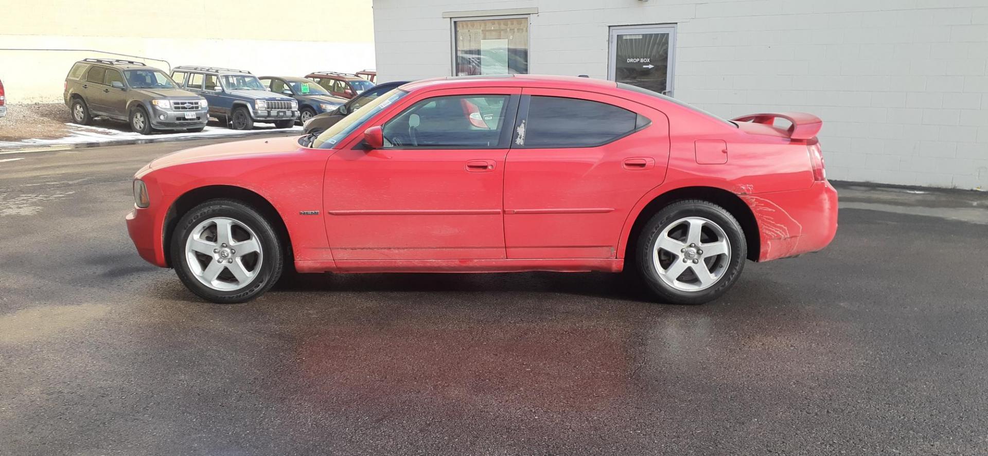 2010 Dodge Charger RT AWD (2B3CK8CT8AH) with an 5.7L V8 OHV 16V engine, 5-Speed Automatic transmission, located at 2015 Cambell Street, Rapid City, SD, 57701, (605) 342-8326, 44.066433, -103.191772 - CARFAX AVAILABLE - Photo#0