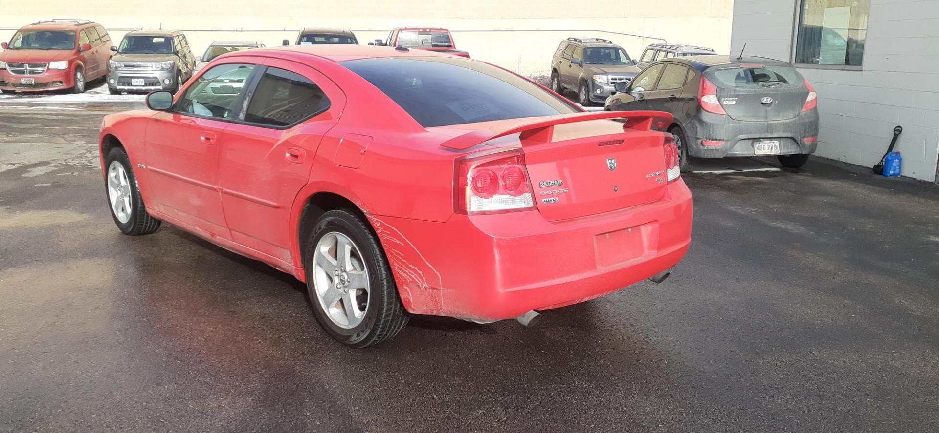 2010 Dodge Charger RT AWD (2B3CK8CT8AH) with an 5.7L V8 OHV 16V engine, 5-Speed Automatic transmission, located at 2015 Cambell Street, Rapid City, SD, 57701, (605) 342-8326, 44.066433, -103.191772 - CARFAX AVAILABLE - Photo#4