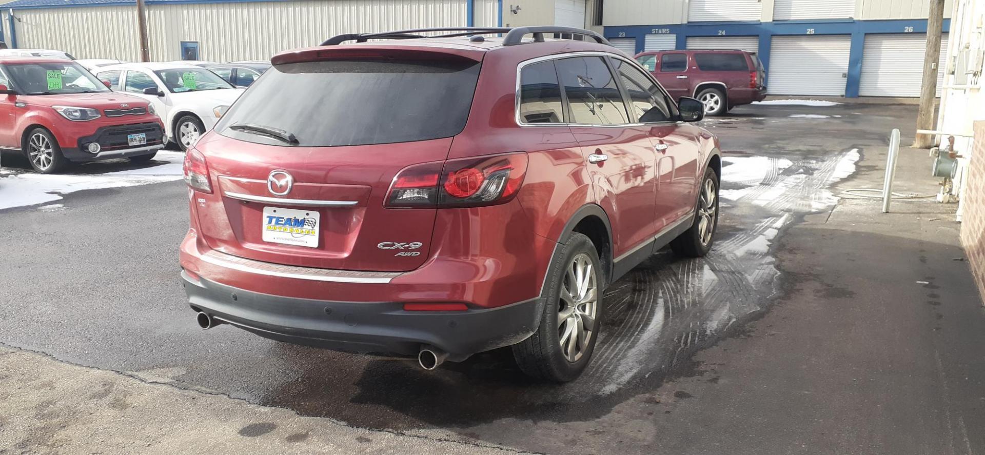 2014 Mazda CX-9 Grand Touring AWD (JM3TB3DV1E0) with an 3.7L V6 DOHC 24V engine, 6-Speed Automatic transmission, located at 2015 Cambell Street, Rapid City, SD, 57701, (605) 342-8326, 44.066433, -103.191772 - CARFAX AVAILABLE - Photo#2