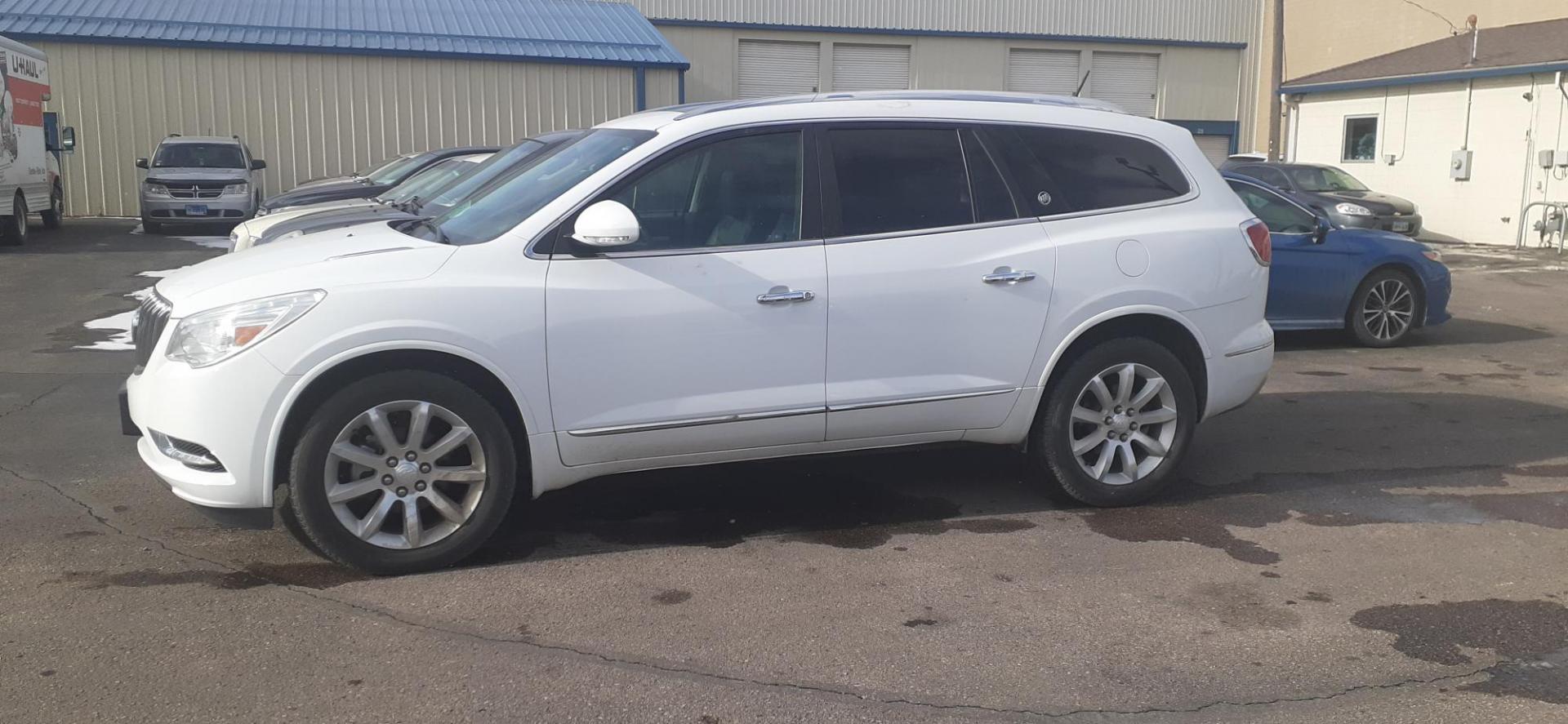 2017 Buick Enclave Premium AWD (5GAKVCKD5HJ) with an 3.6L V6 DOHC 24V engine, 6A transmission, located at 2015 Cambell Street, Rapid City, SD, 57701, (605) 342-8326, 44.066433, -103.191772 - Photo#2