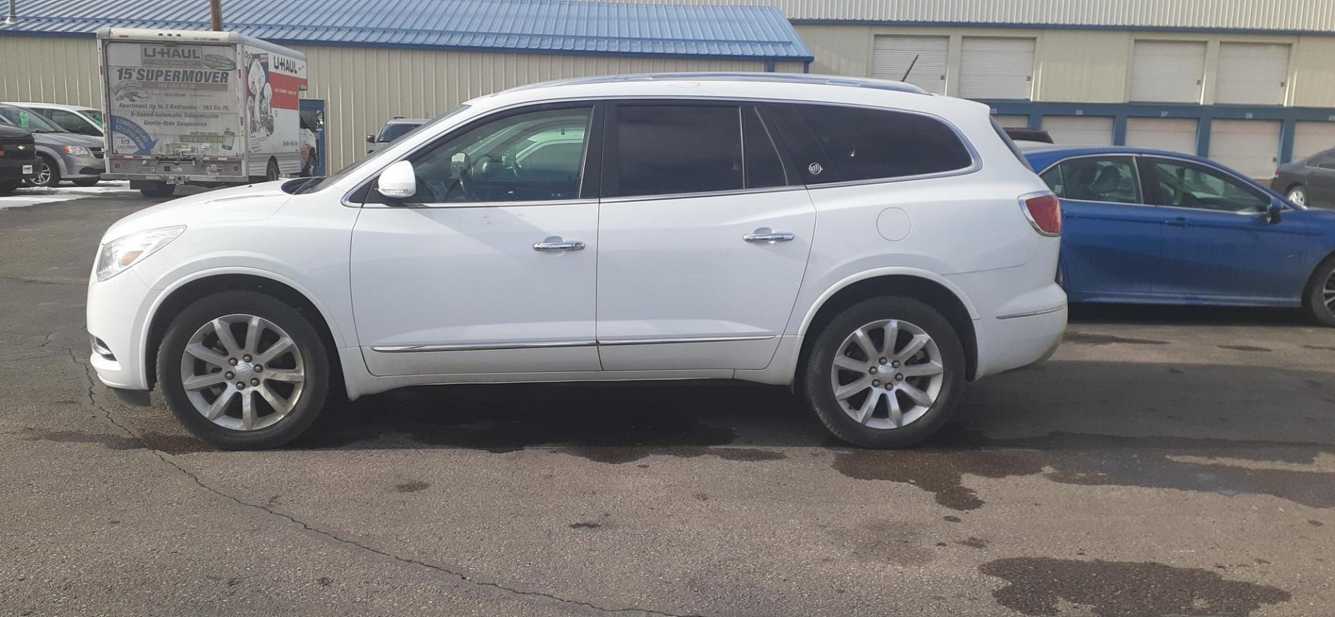 2017 Buick Enclave Premium AWD (5GAKVCKD5HJ) with an 3.6L V6 DOHC 24V engine, 6A transmission, located at 2015 Cambell Street, Rapid City, SD, 57701, (605) 342-8326, 44.066433, -103.191772 - Photo#0